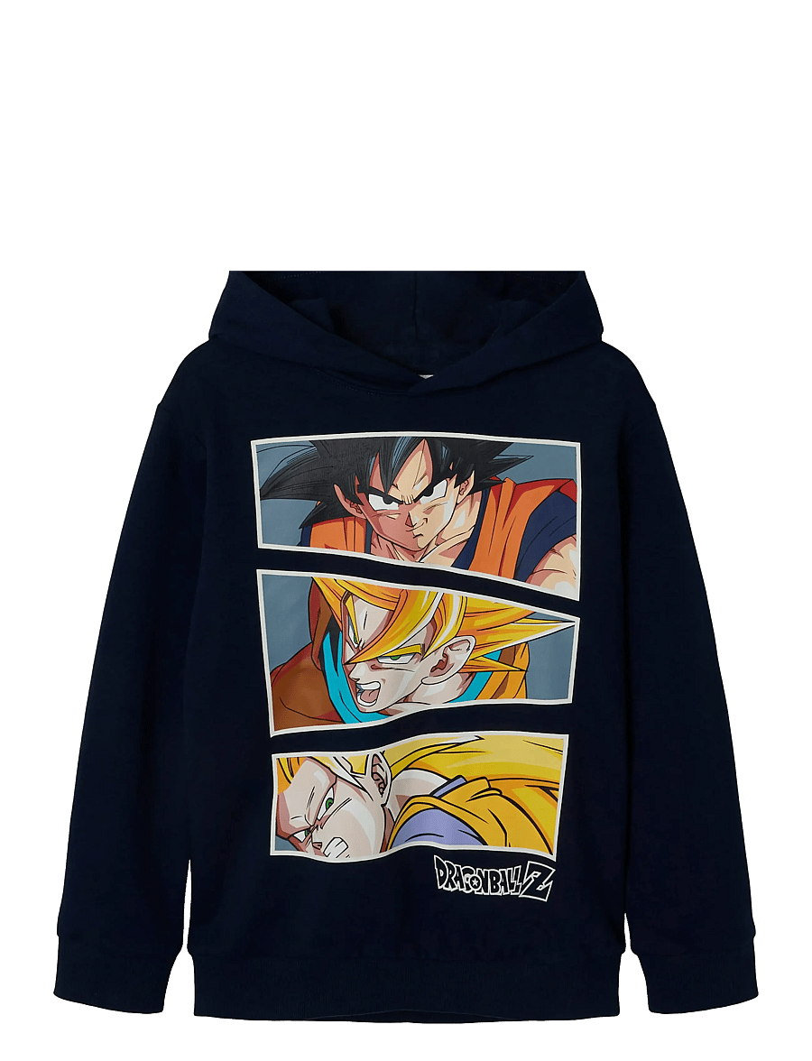 name it - NKMJIL DRAGON NREG SWE WH BRU NOOS VDE - huvtröjor - navy blazer - 1
