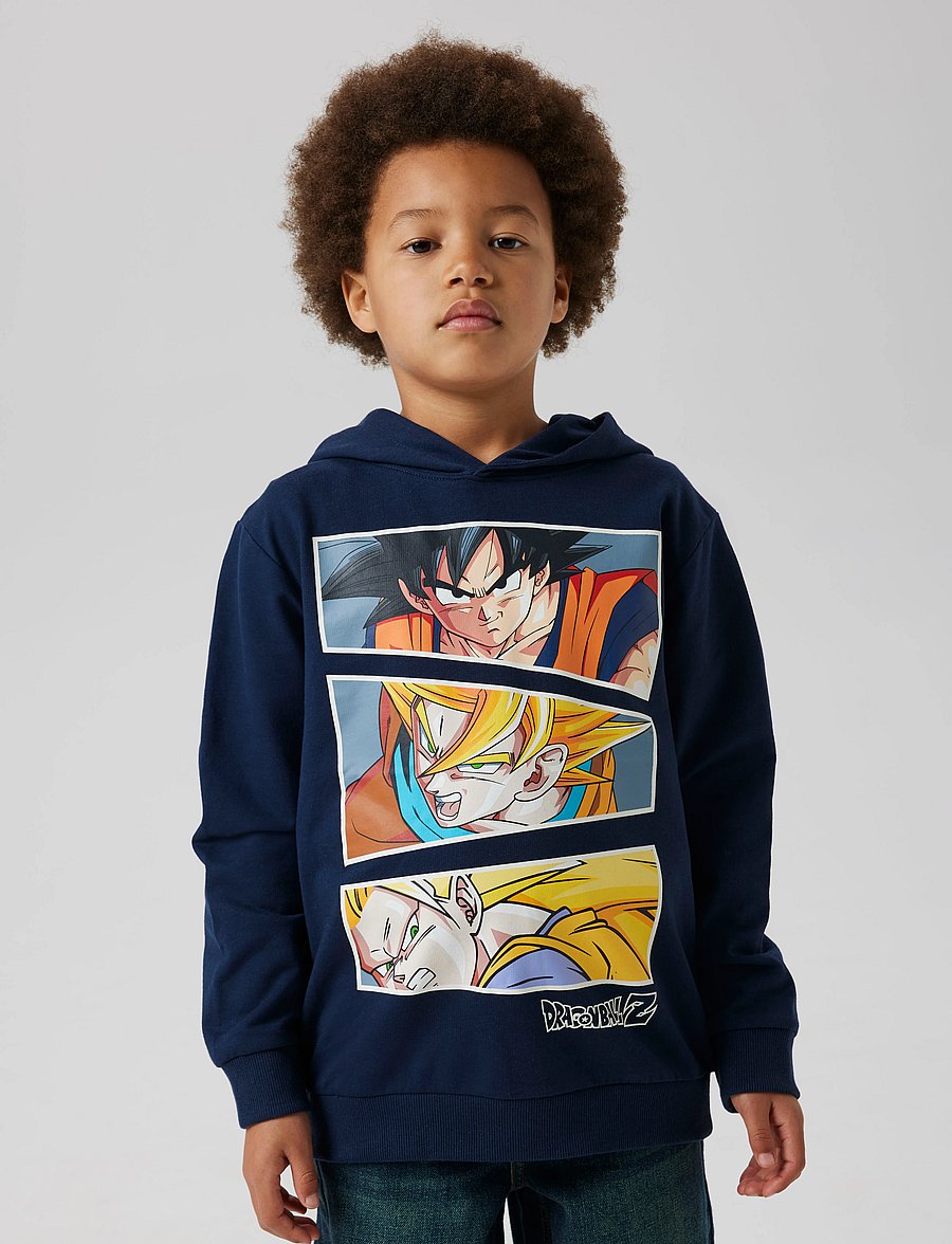 name it - NKMJIL DRAGON NREG SWE WH BRU NOOS VDE - huvtröjor - navy blazer - 0