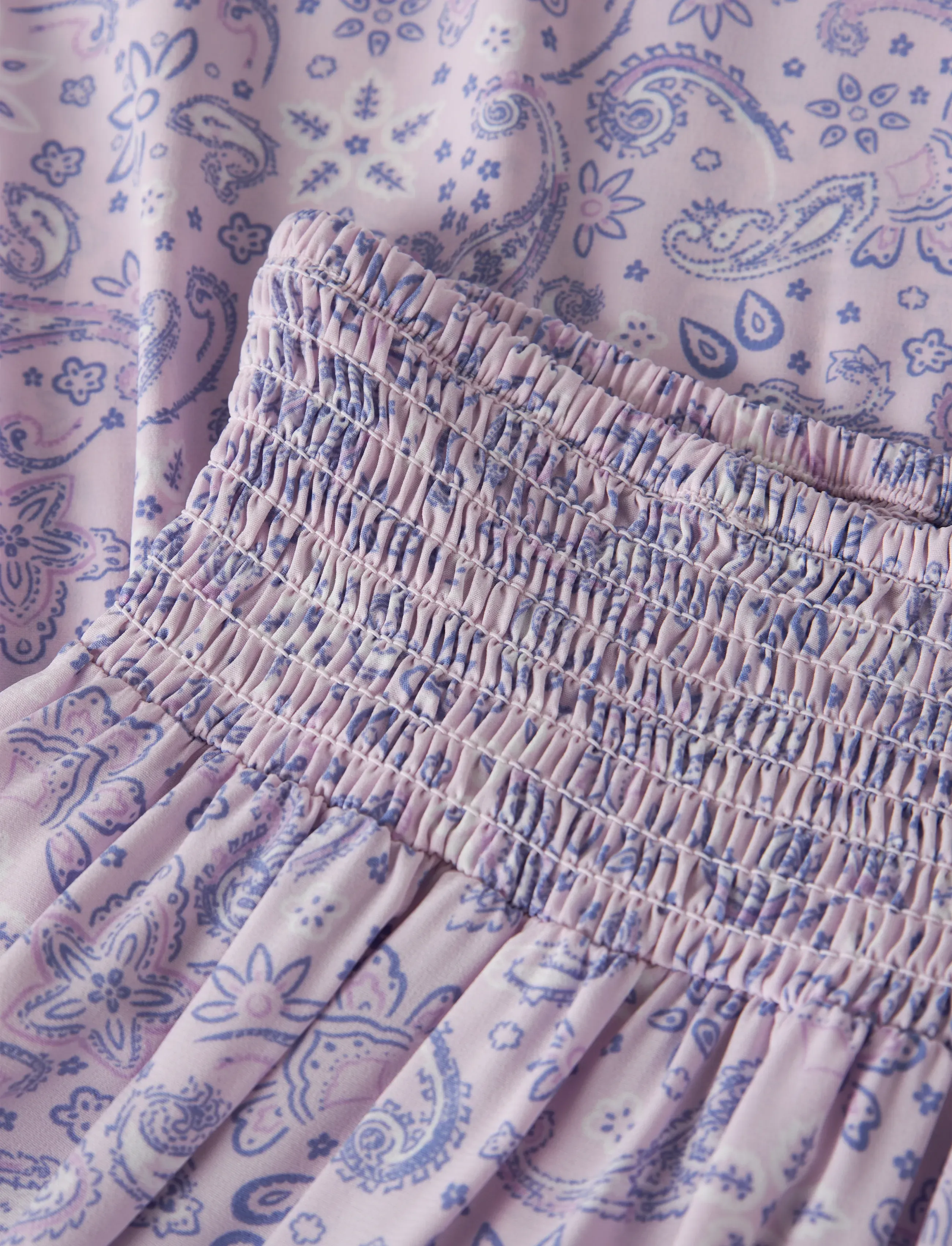 name it - NKFVINAYA LONG WIDE SKIRT - maxi skirts - lavender fog - 2