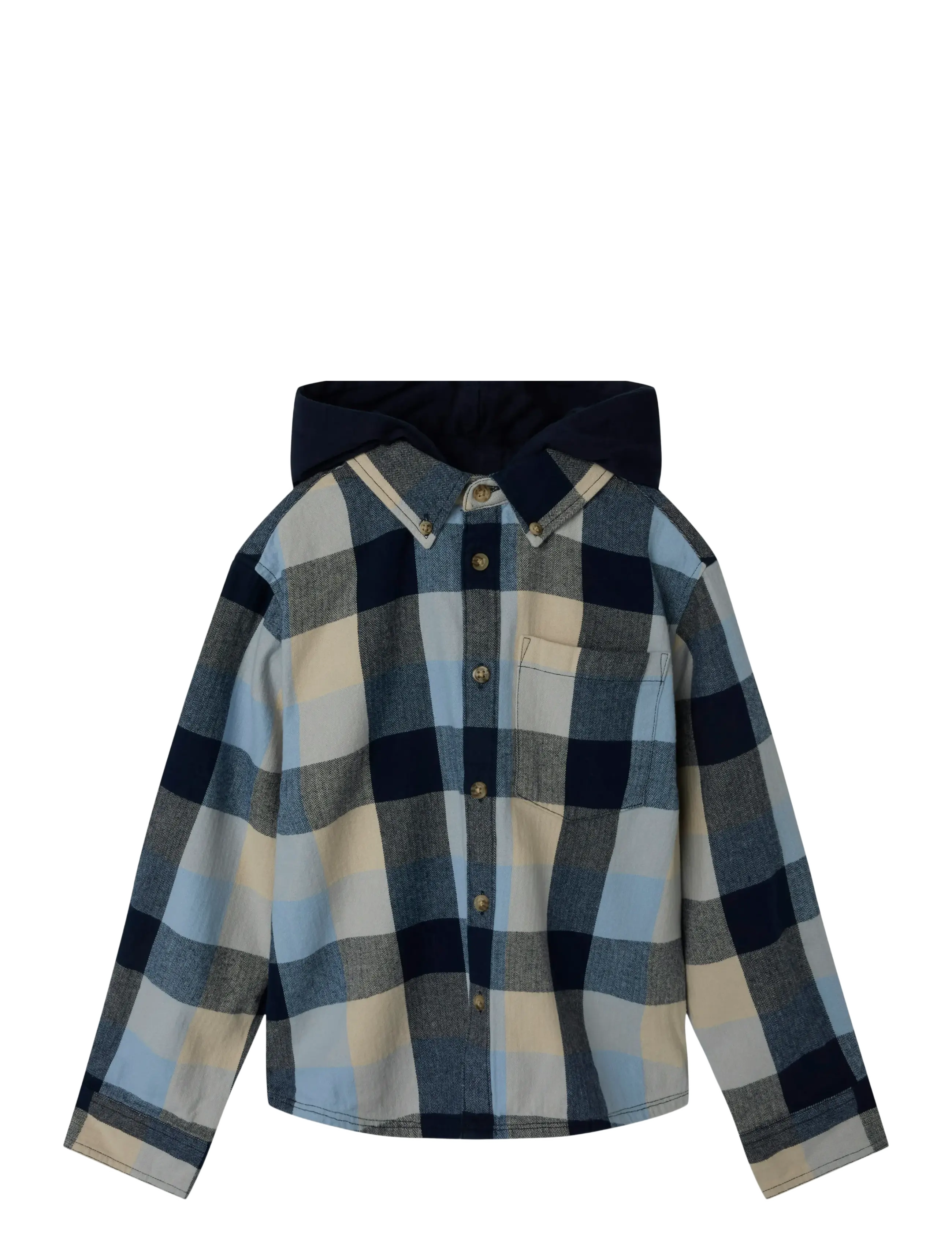 name it NKMLARRY LS OVERSHIRT WH - Riided - NAVY BLAZER / multi