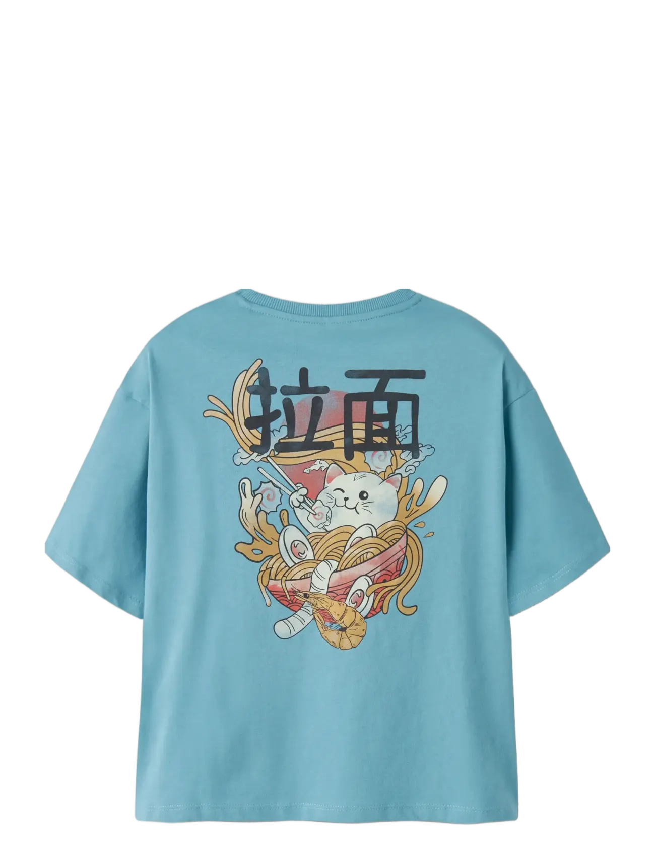 name it - NKMKANE SS RLX TOP PS NOOS - lühikeste varrukatega t-särgid - milky blue - 1