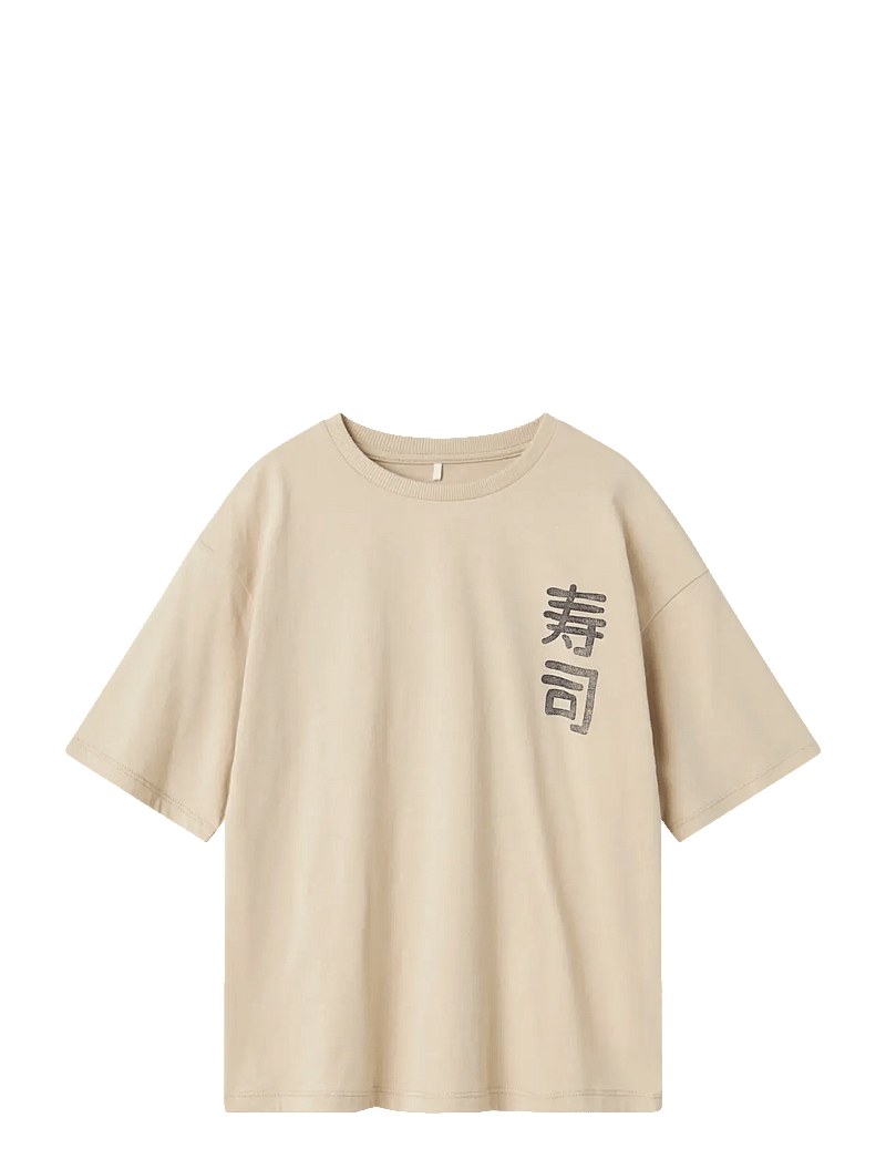 name it - NKMKANE SS RLX TOP PS NOOS - kurzärmelige - peyote - 1