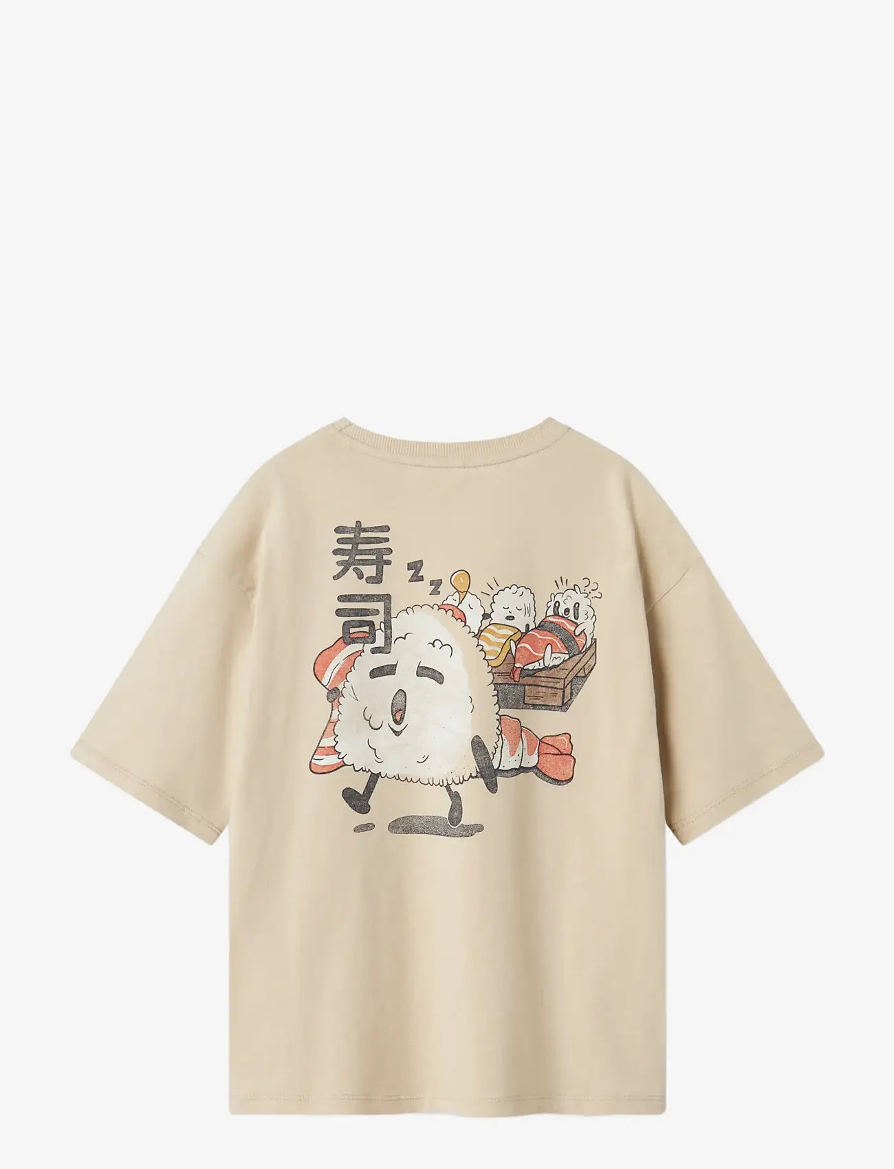 name it - NKMKANE SS RLX TOP PS NOOS - kurzärmelige - peyote - 2