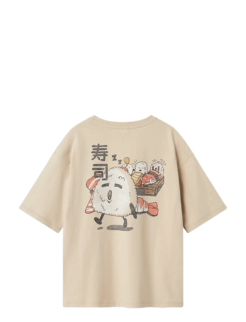 name it - NKMKANE SS RLX TOP PS NOOS - kurzärmelige - peyote - 2