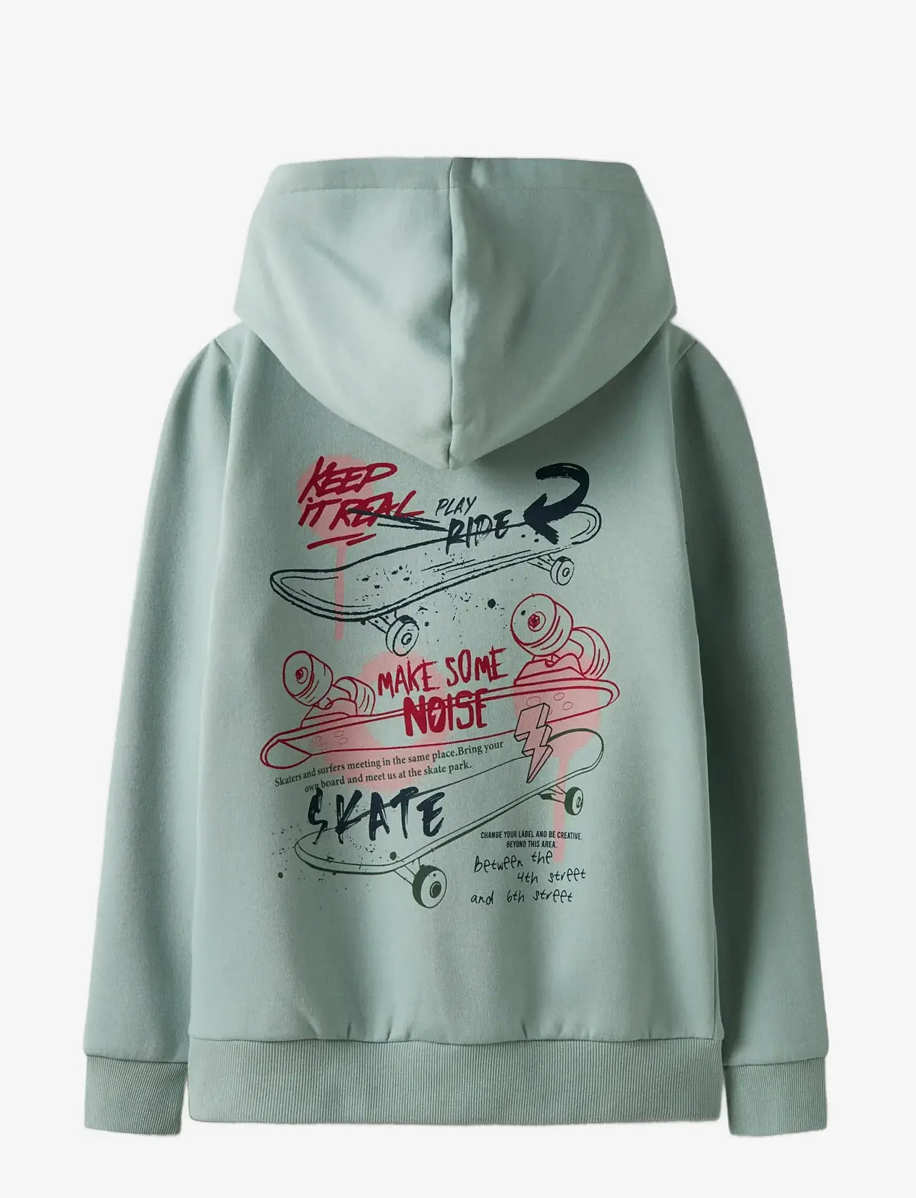 name it - NKMKILIAN SWE WH BRU PS NOOS - hoodies - jadeite - 2