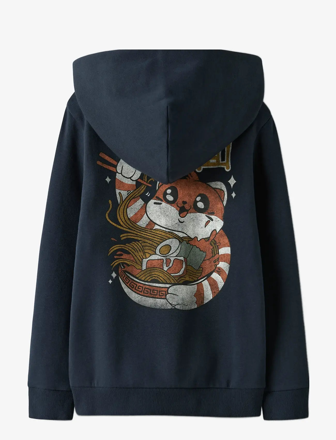 name it - NKMKIAN SWE WH BRU PS NOOS - kapuutsiga dressipluusid - navy blazer - 1