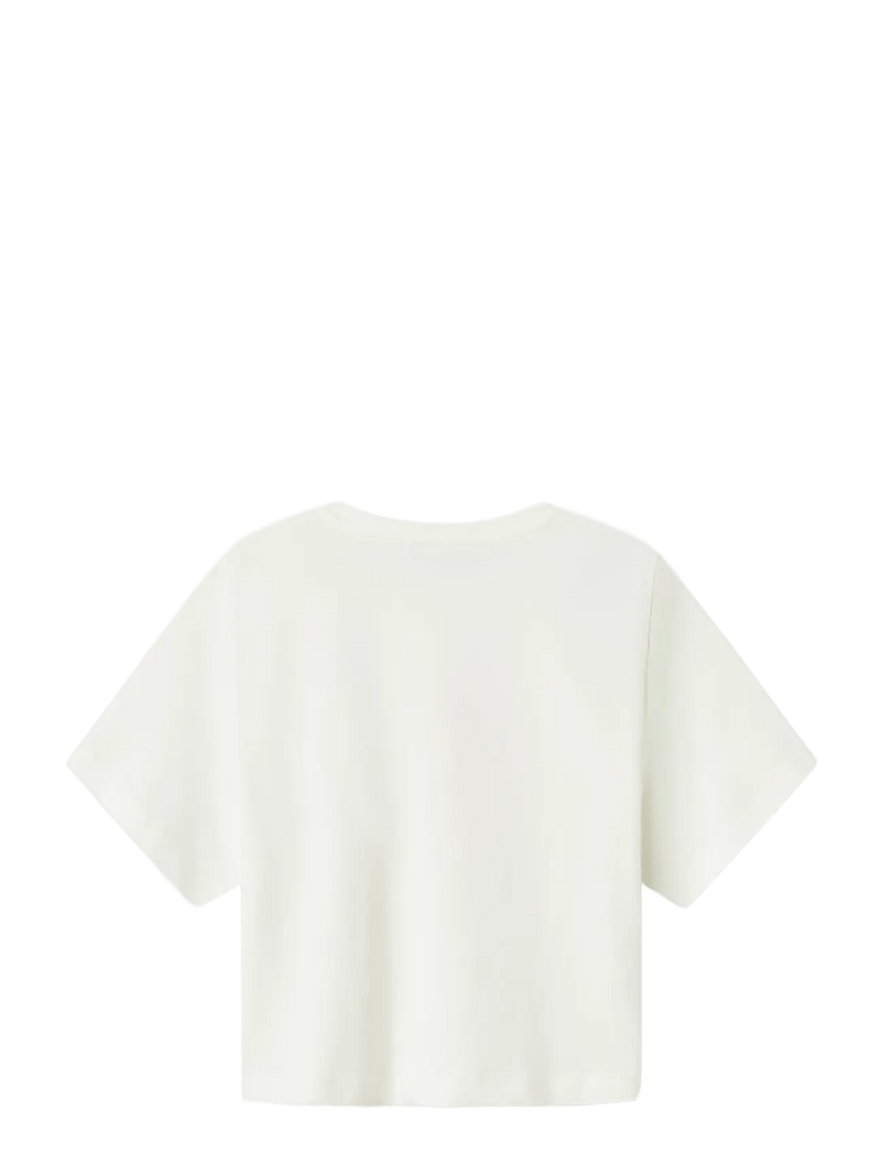 name it - NKFKAREN SS NREG SHORT TOP PS NOOS - kortærmede t-shirts - cloud dancer - 1