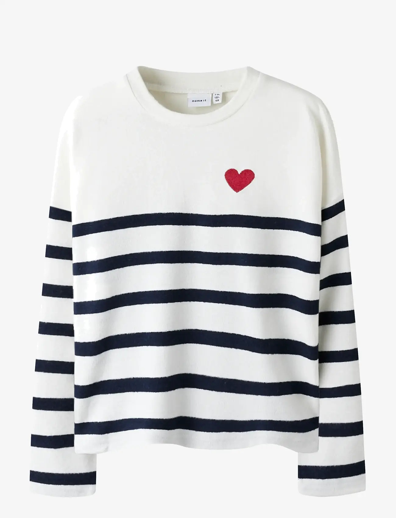 name it - NKFLINE LS KNIT PS NOOS - trøjer - dark sapphire - 0