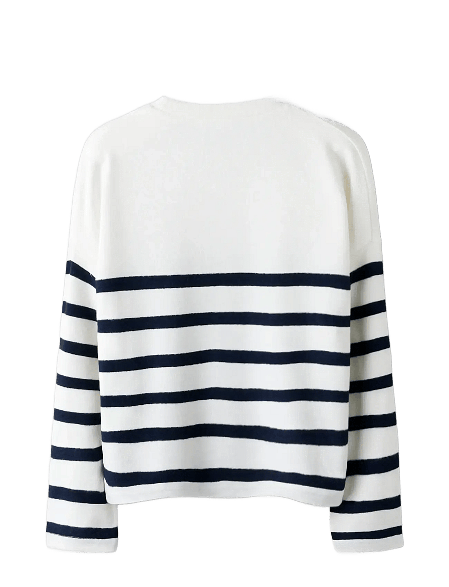 name it - NKFLINE LS KNIT PS NOOS - stickade tröjor - dark sapphire - 1