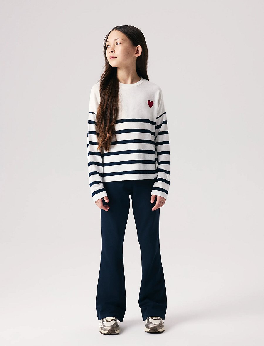 name it - NKFLINE LS KNIT PS NOOS - stickade tröjor - dark sapphire - 2