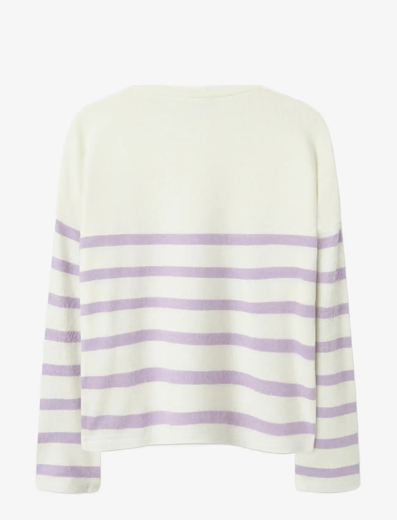 name it - NKFLINE LS KNIT PS NOOS - trøjer - purple rose - 2