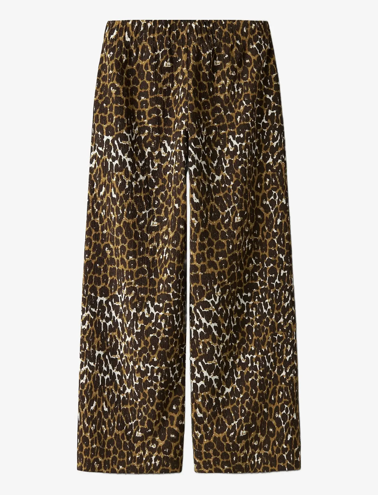 name it - NKFLOTTA WIDE PANT BOX - trousers - peyote - 2