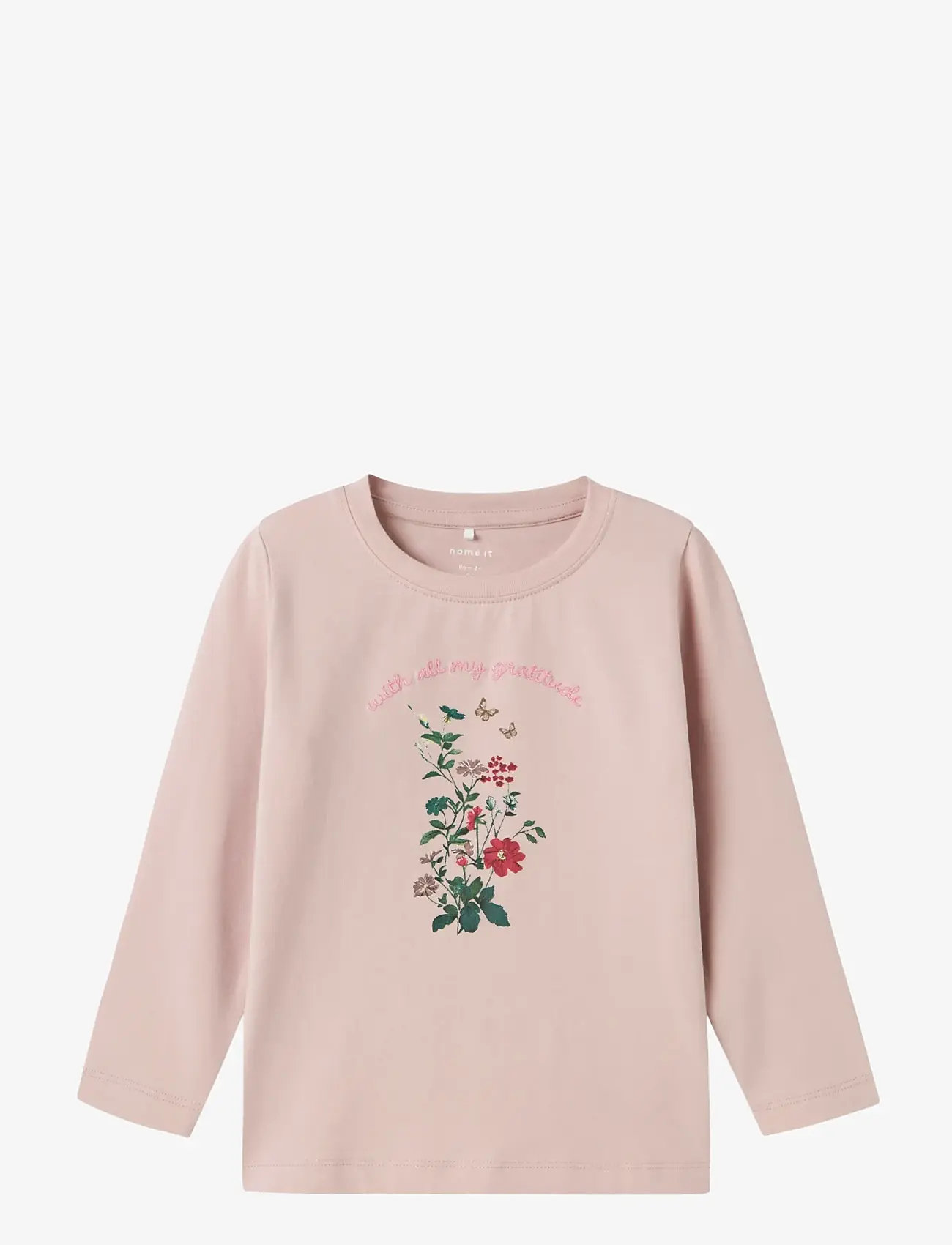 name it - NMFLAMILIA LS TOP BOX - langærmede t-shirts - burnished lilac - 0