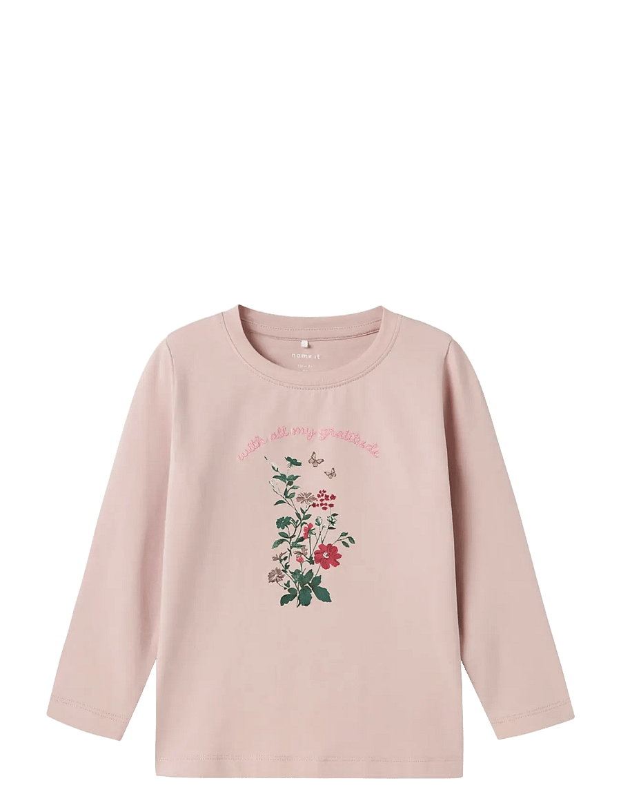 name it - NMFLAMILIA LS TOP BOX - långärmade t-shirts - burnished lilac - 1
