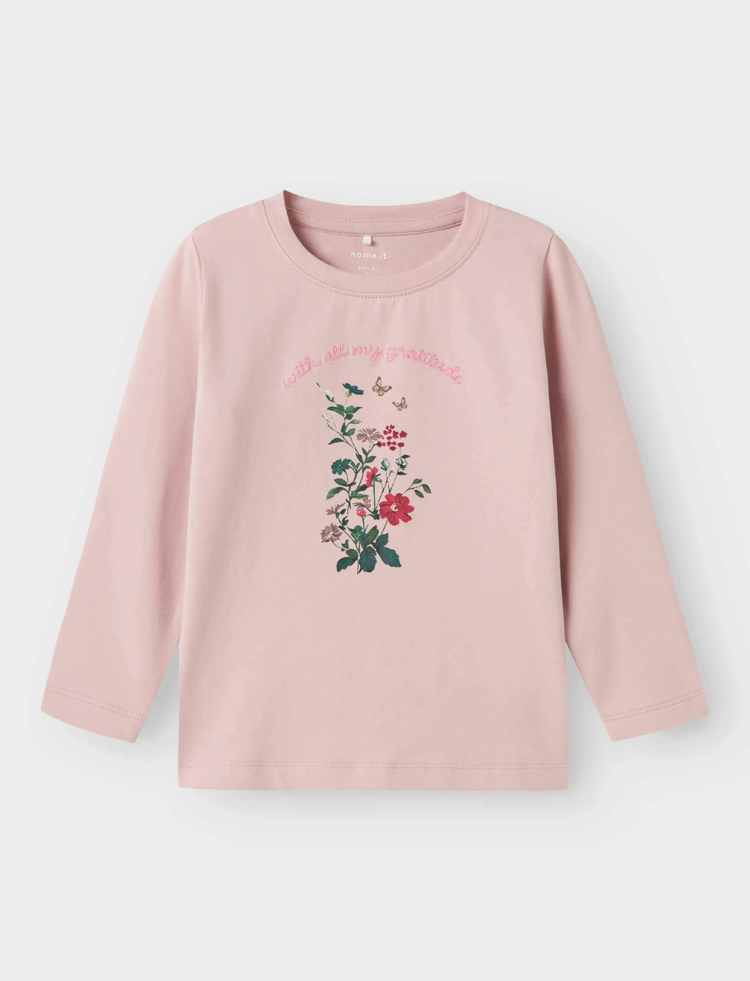 name it NMFLAMILIA LS TOP BOX - Topit ja T-paidat - BURNISHED LILAC / pink/rose