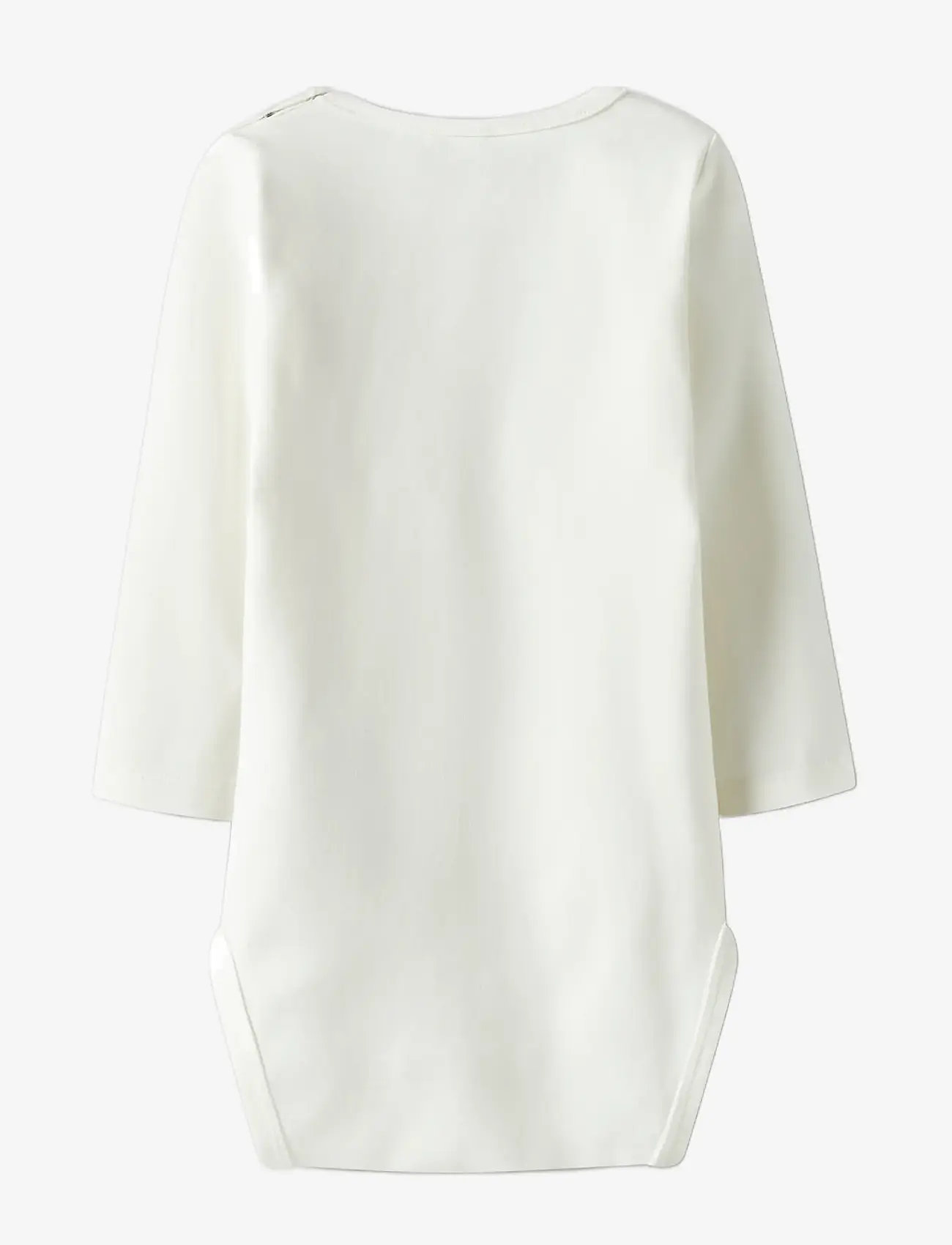 name it - NBMLAMB LS BODY BOX - langærmede - cloud dancer - 2