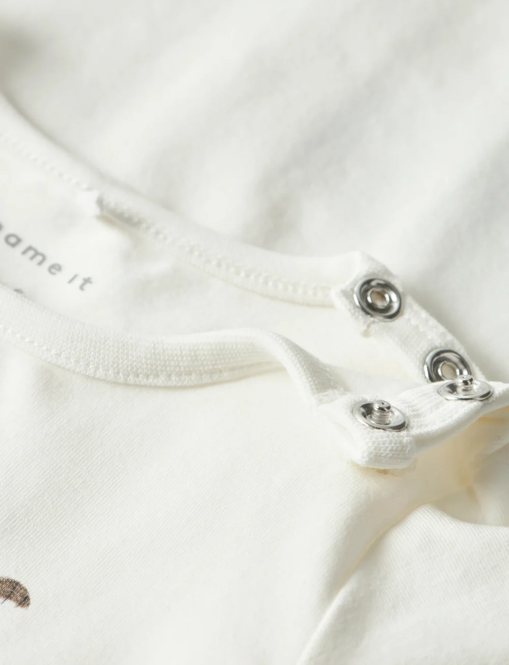 name it - NBMLAMB LS BODY BOX - langärmelige bodys - cloud dancer - 0