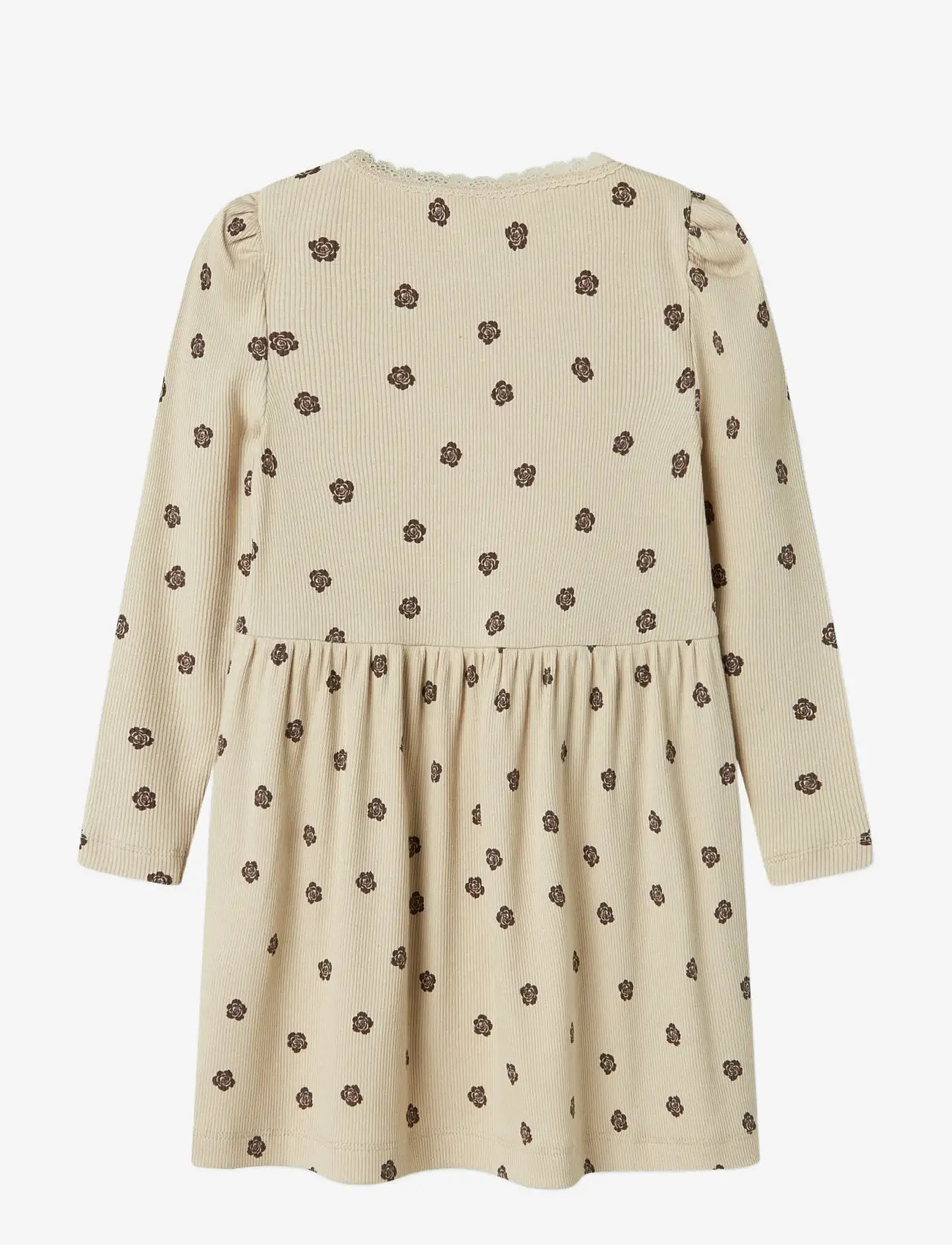name it - NMFLAIKABNA XSL LS DRESS - langærmede hverdagskjoler - peyote - 1