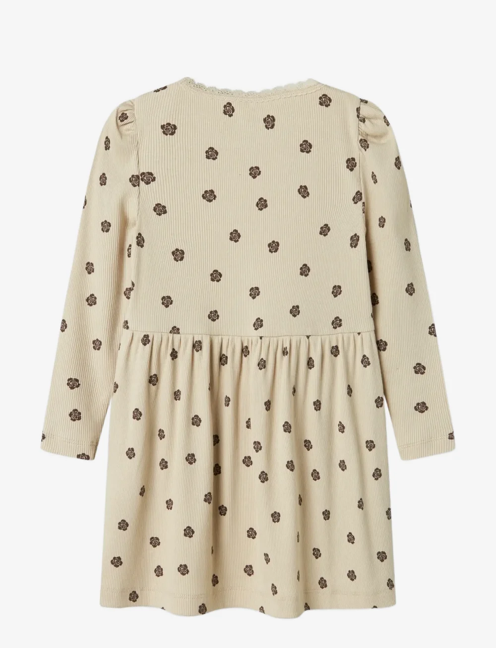 name it - NMFLAIKABNA XSL LS DRESS - langärmelige freizeitkleider - peyote - 2