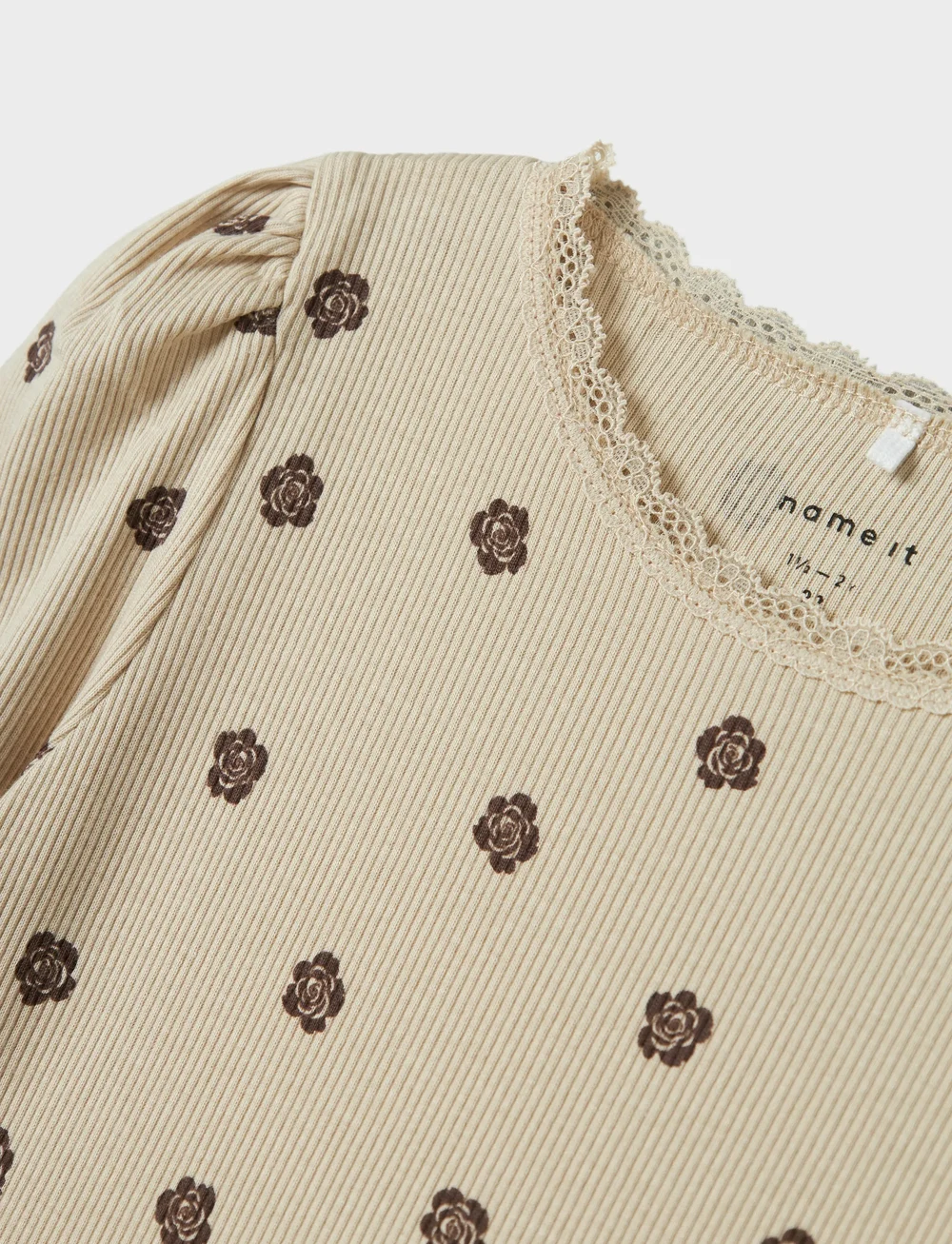name it - NMFLAIKABNA XSL LS DRESS - langärmelige freizeitkleider - peyote - 3