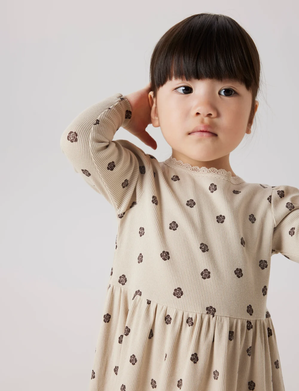 name it - NMFLAIKABNA XSL LS DRESS - langärmelige freizeitkleider - peyote - 5