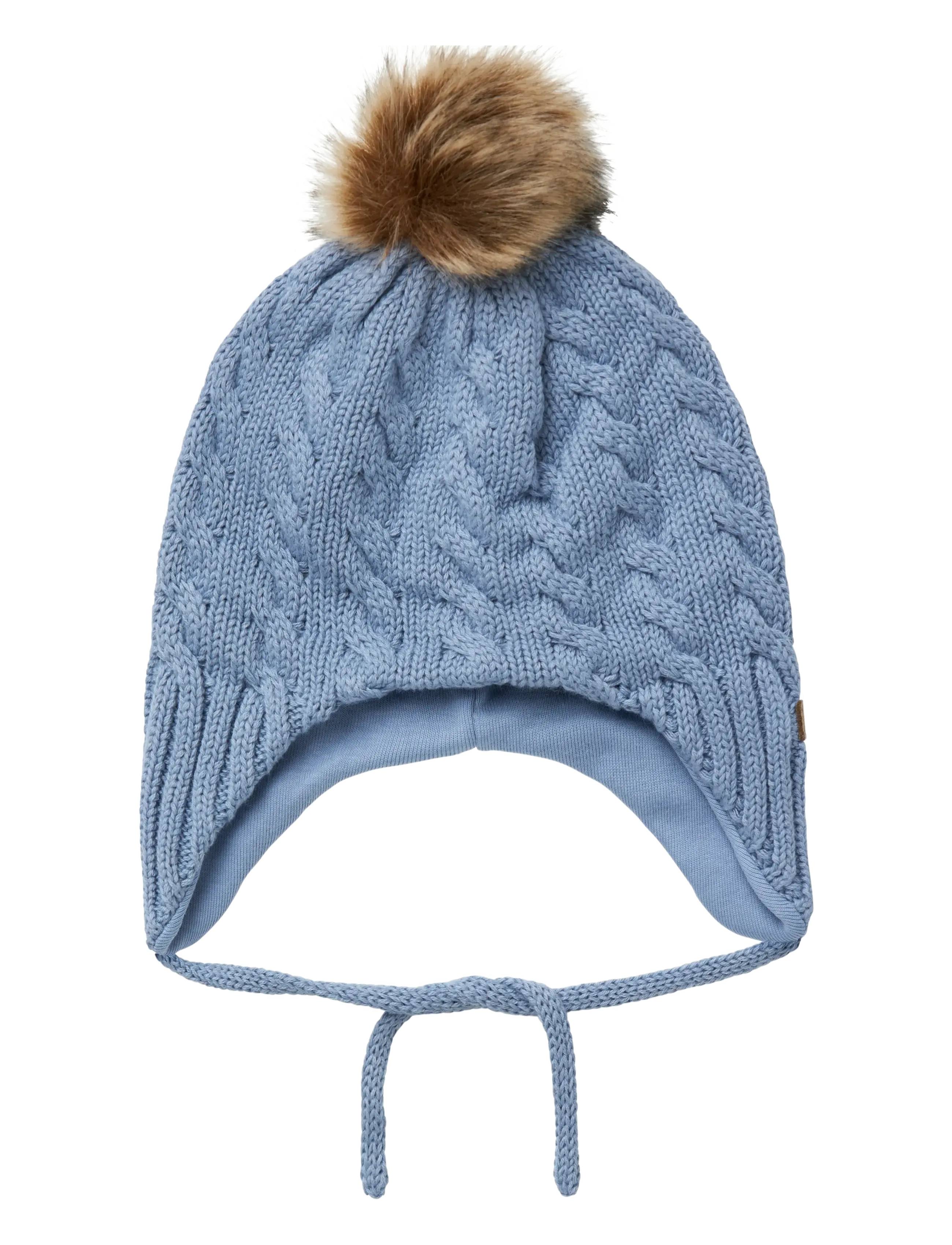 name it NBNMILLO KNIT HAT2 - Huer - RAIN WASHED / blue