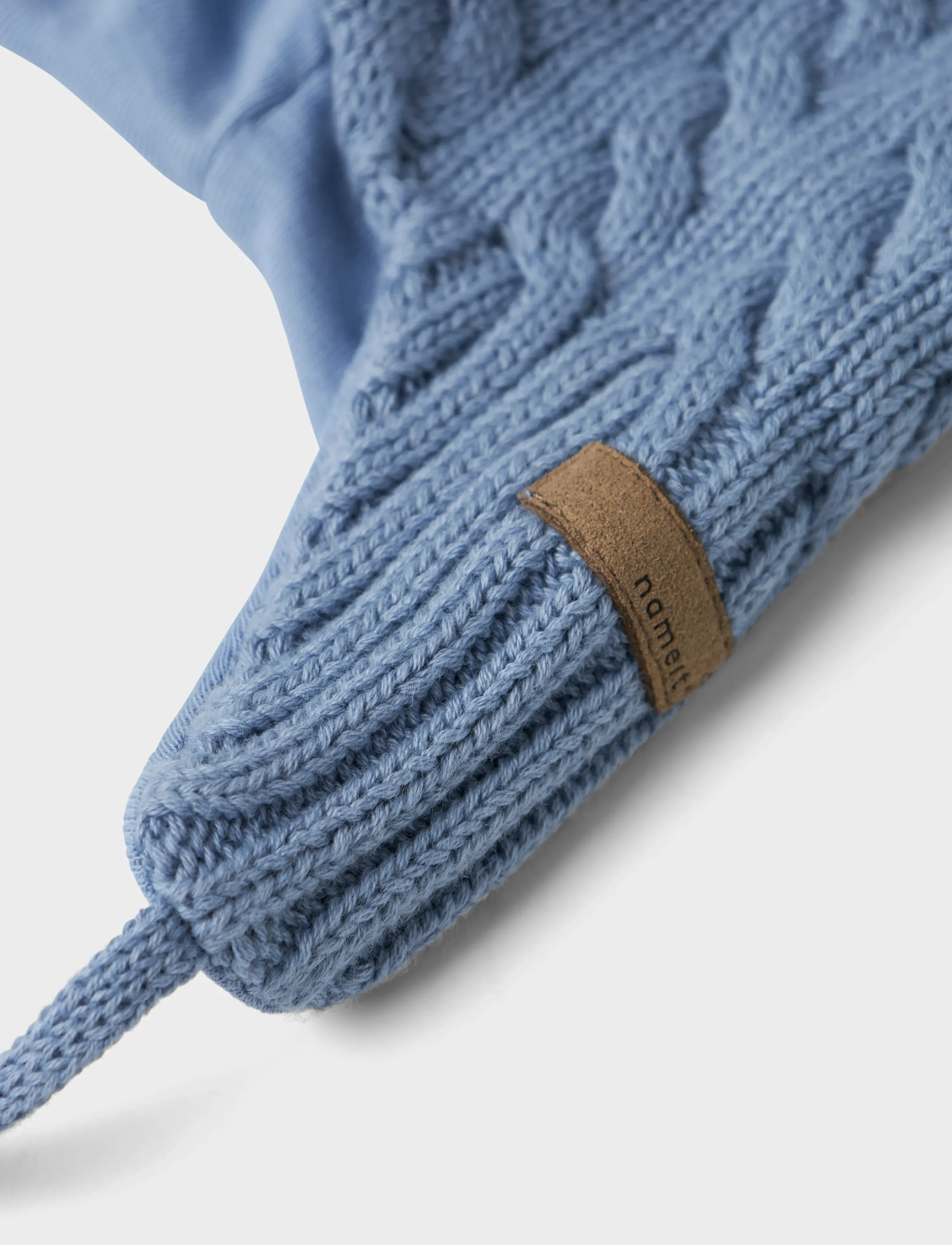 name it - NBNMILLO KNIT HAT2 - aksesuāri - rain washed - 2