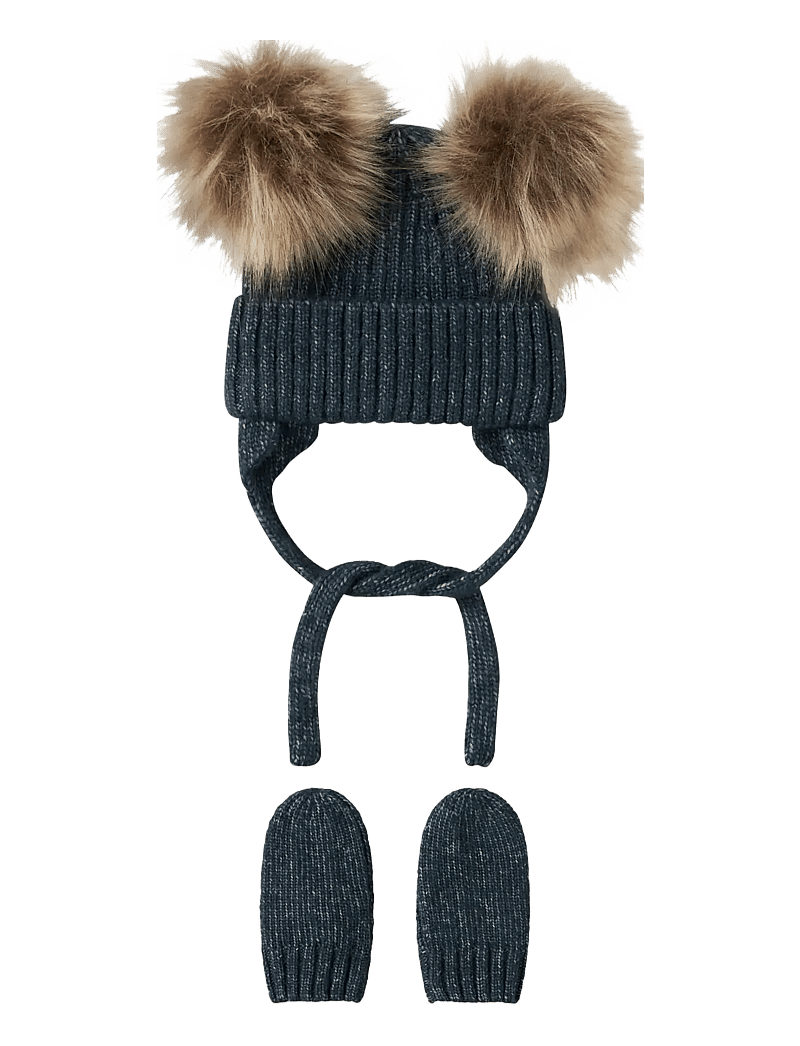 name it - NBNMORA KNIT SET - rękawiczki - spellbound - 1