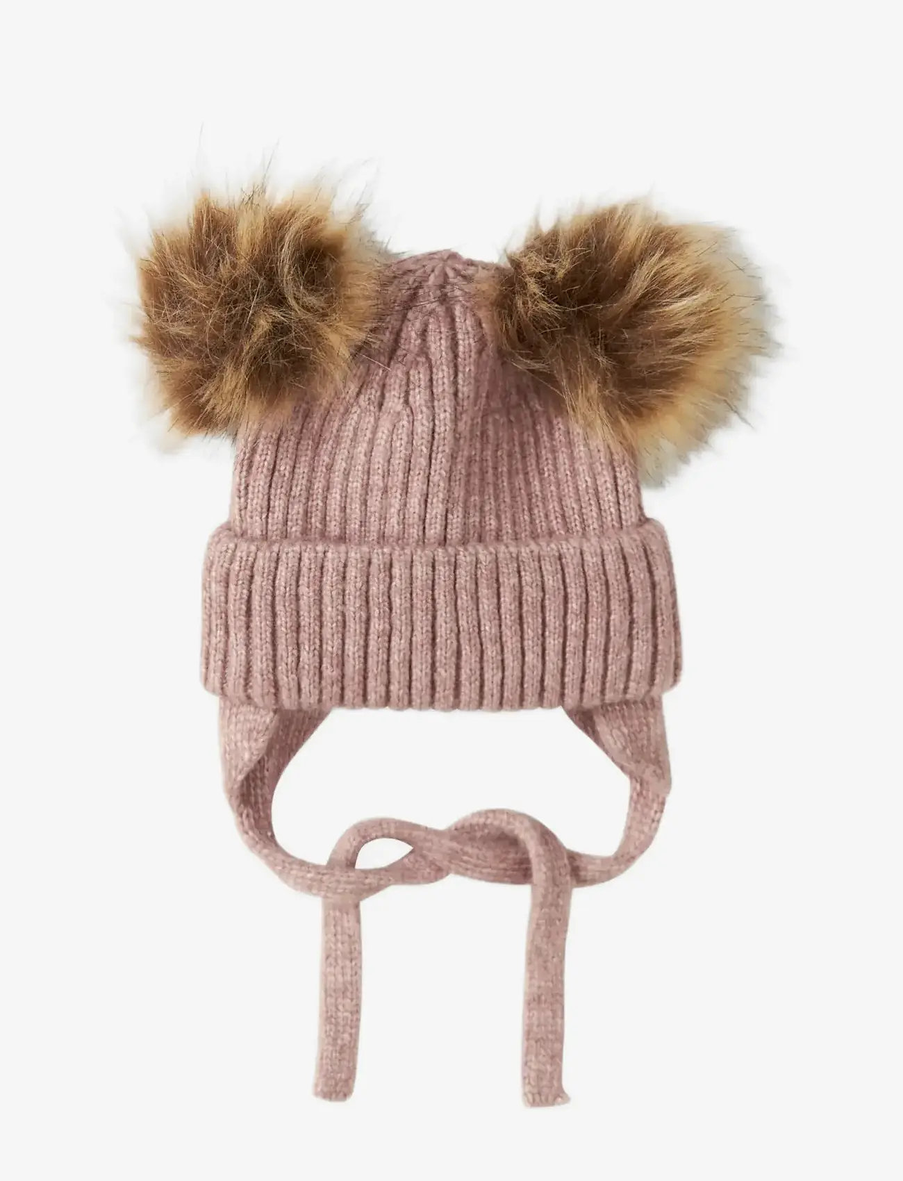 name it - NBNMORA KNIT SET - accessoires - woodrose - 1