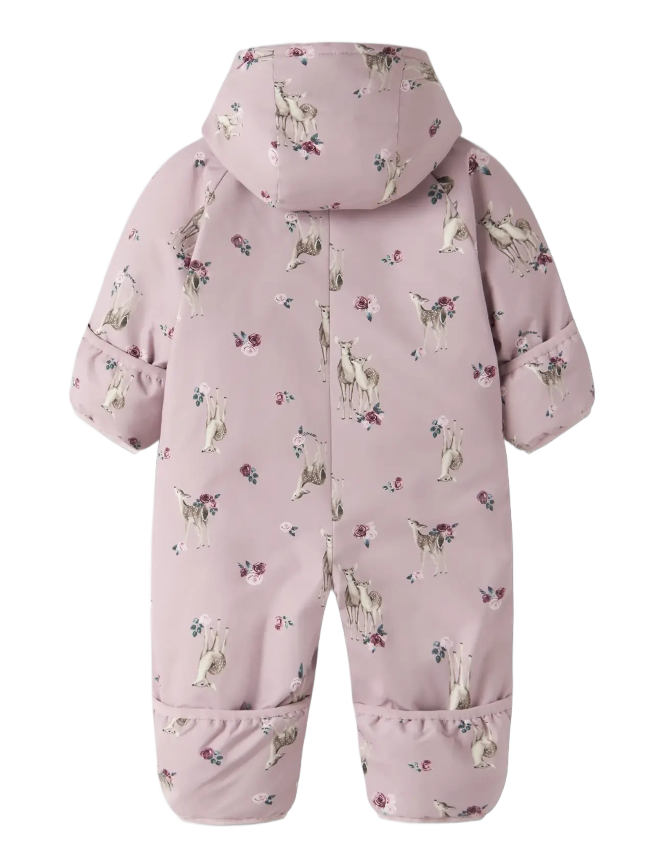 name it - NBFSNOW05 SUIT AOP FO - schneeanzug - violet ice - 1