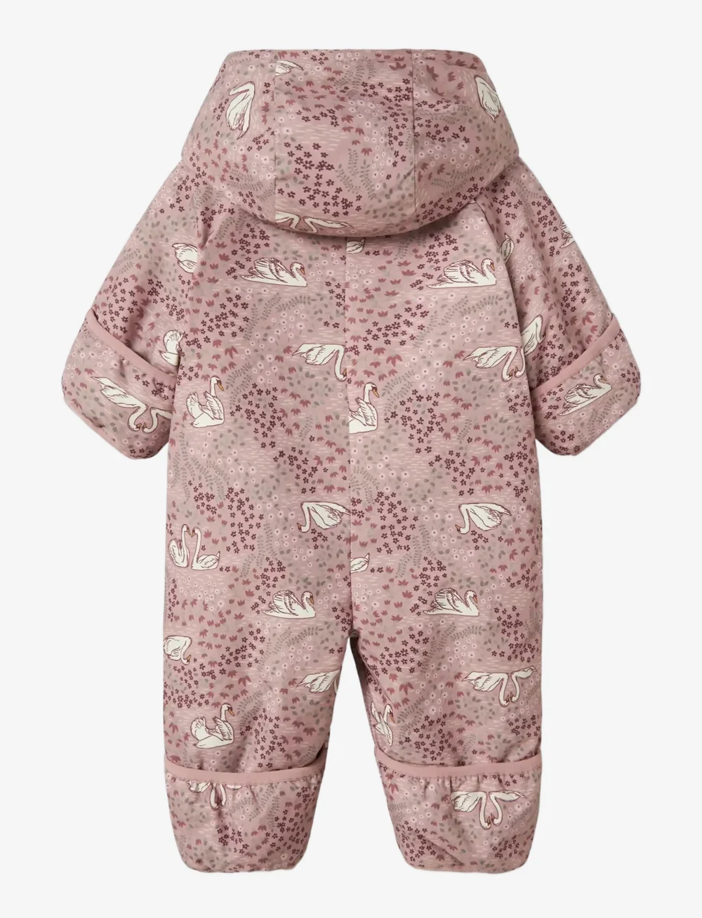 name it - NBFSNOW05 SUIT AOP FO - shop efter alder - woodrose - 2