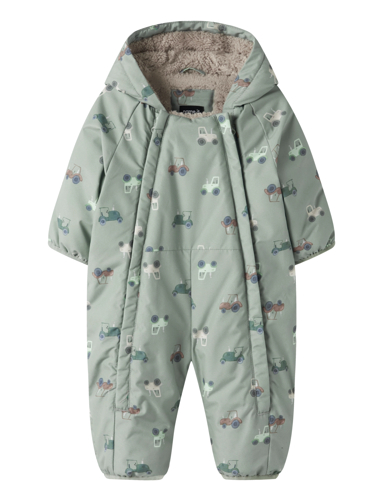 name it NBMSNOW05 SUIT AOP FO - Inspiration - ICEBERG GREEN / green
