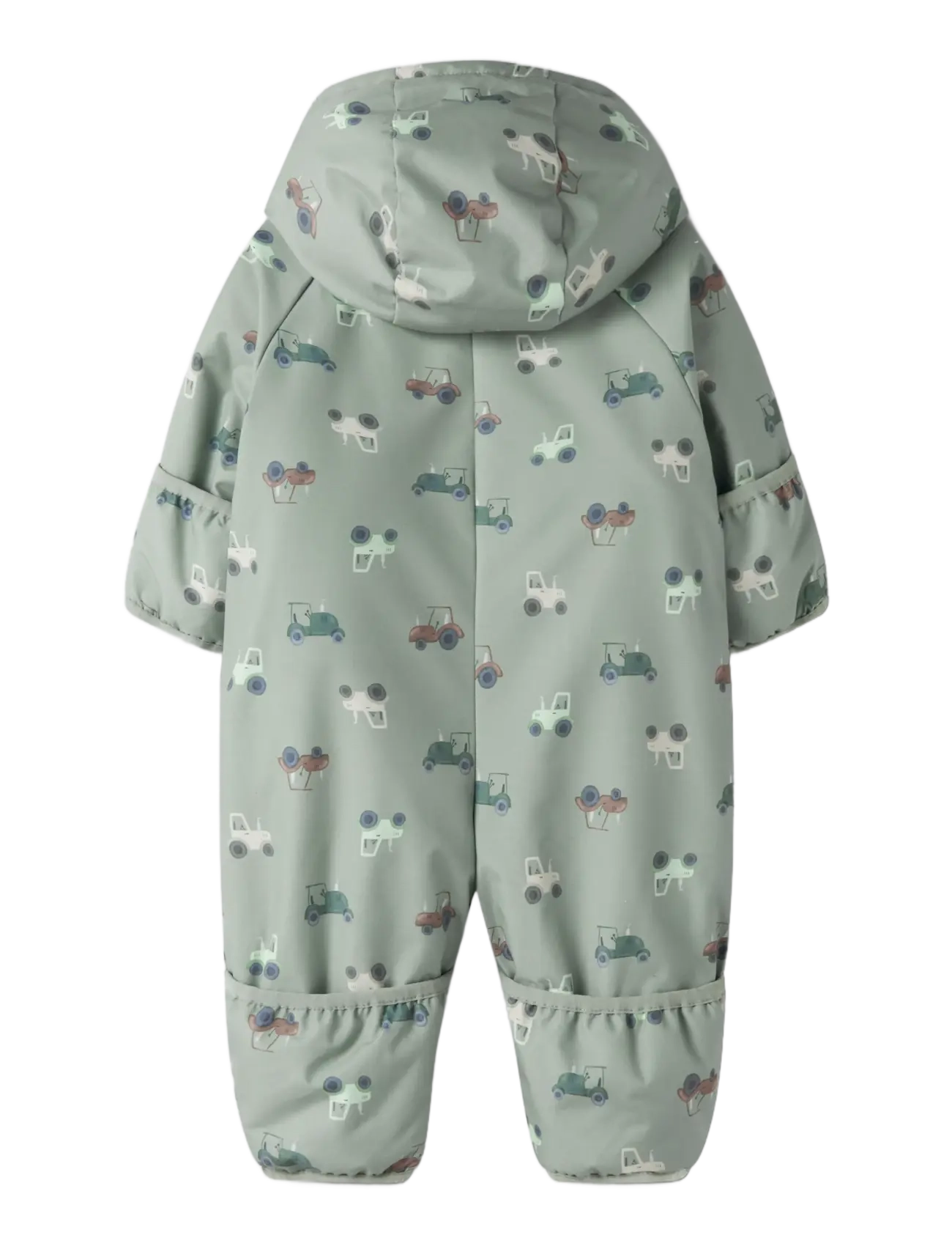 name it - NBMSNOW05 SUIT AOP FO - schneeanzug - iceberg green - 1
