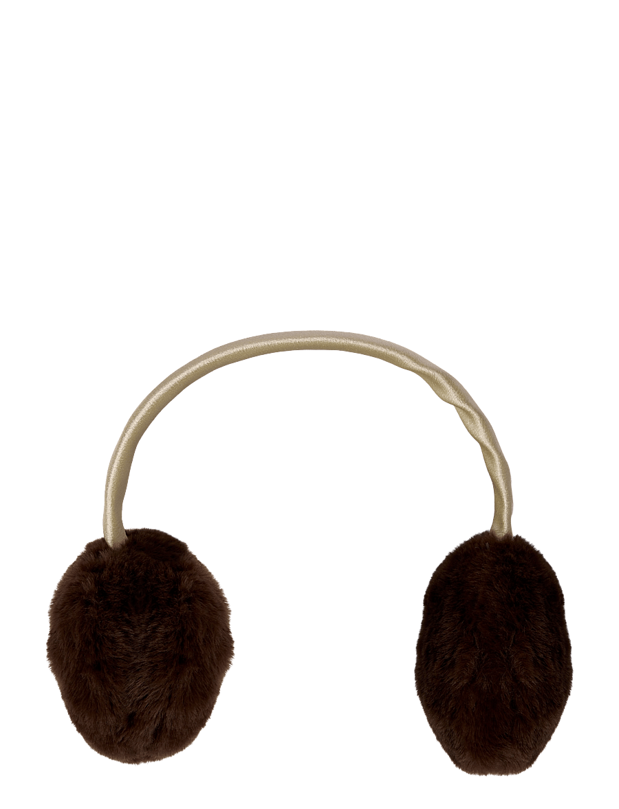 name it - NKFMELLOW EARWARMERS - Öronmuffar - seal brown - 0