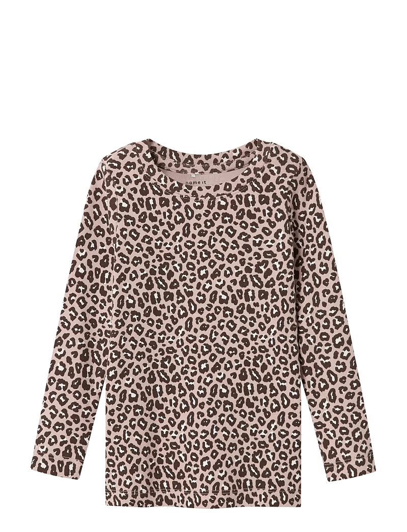 name it - NMFLEOANA XSL LS TOP - långärmade t-shirts - burnished lilac - 0