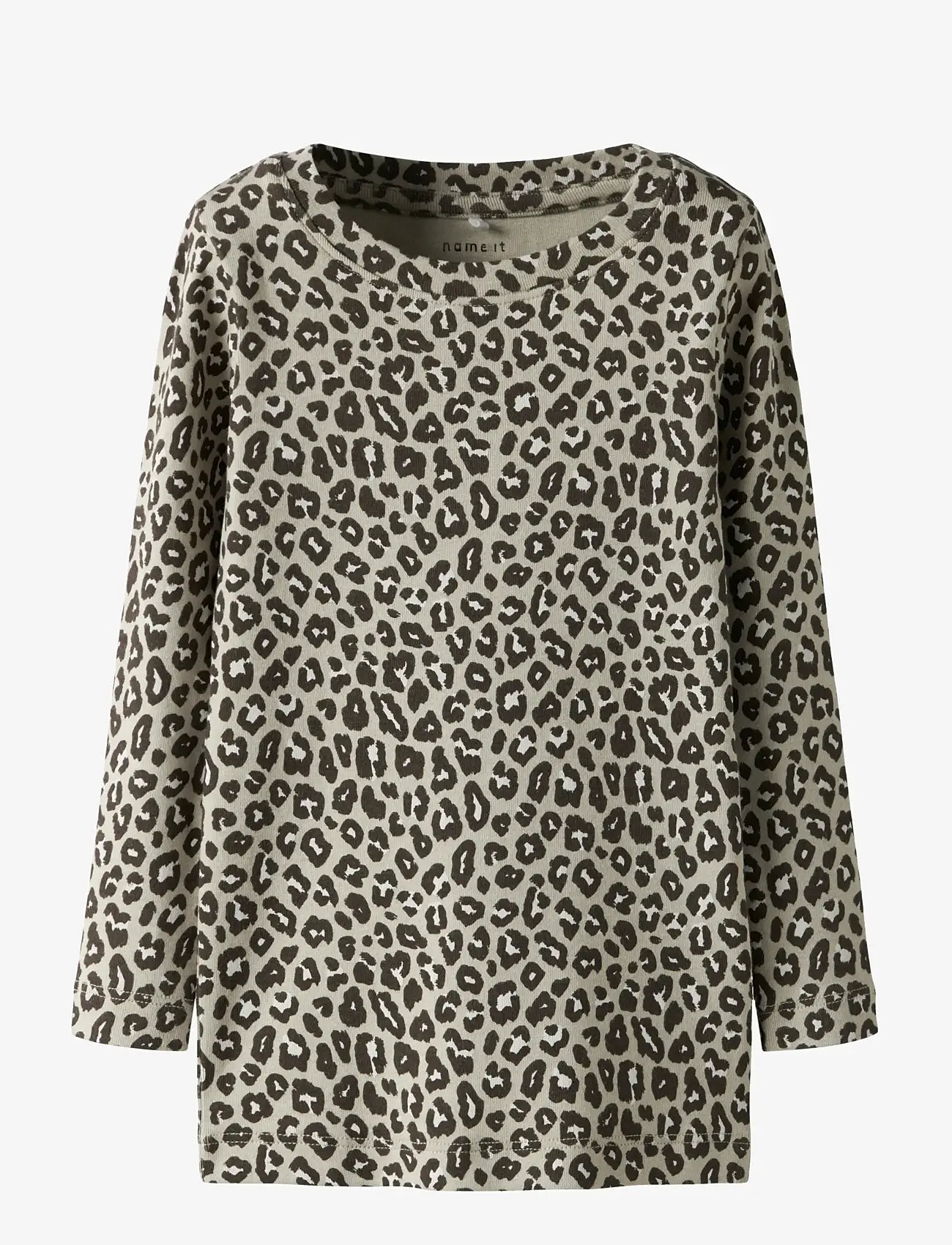 name it - NMFLEOANA XSL LS TOP - langærmede t-shirts - peyote - 0