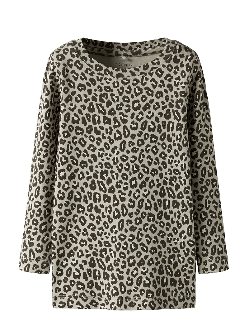 name it - NMFLEOANA XSL LS TOP - langærmede t-shirts - peyote - 0