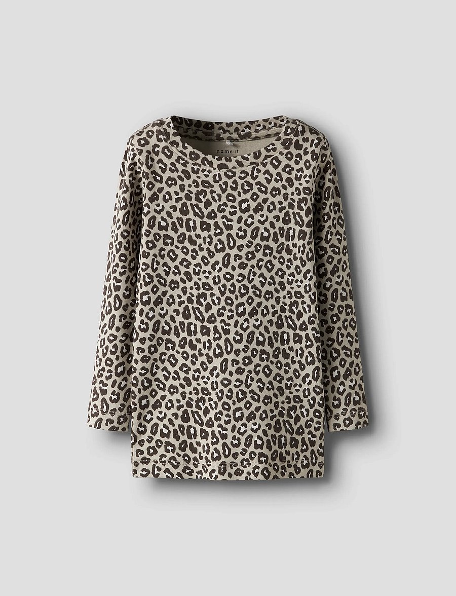 name it - NMFLEOANA XSL LS TOP - langärmelig - peyote - 0