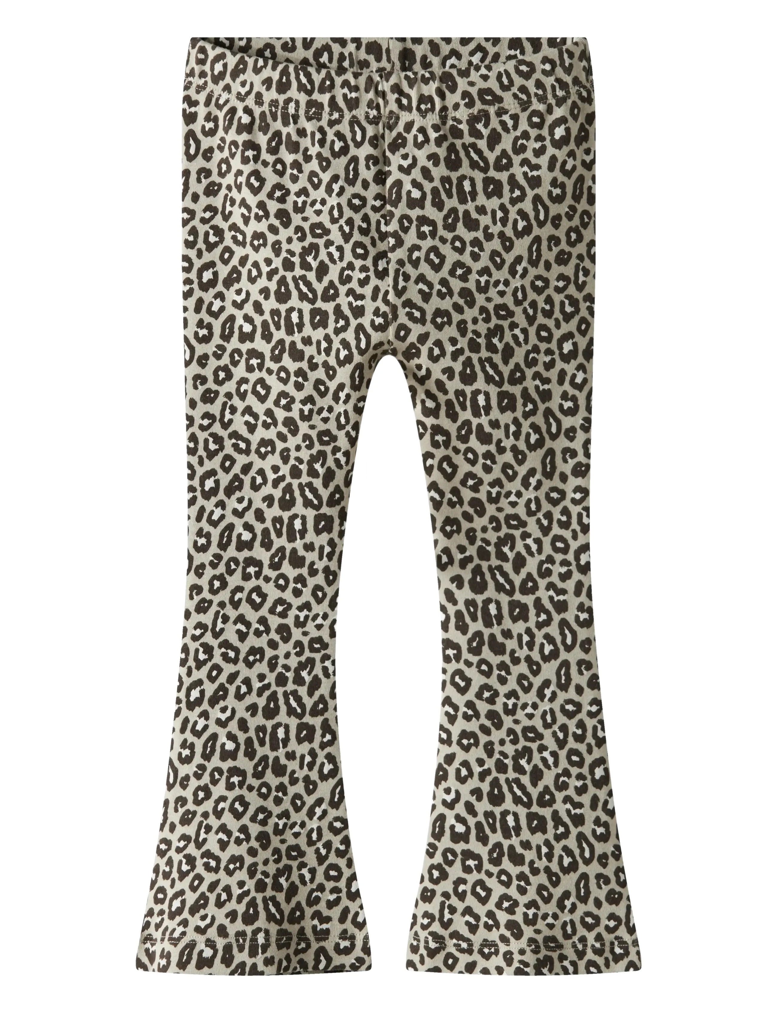 name it NMFLEOANA FLARED LEGGING - Underdele - PEYOTE / beige