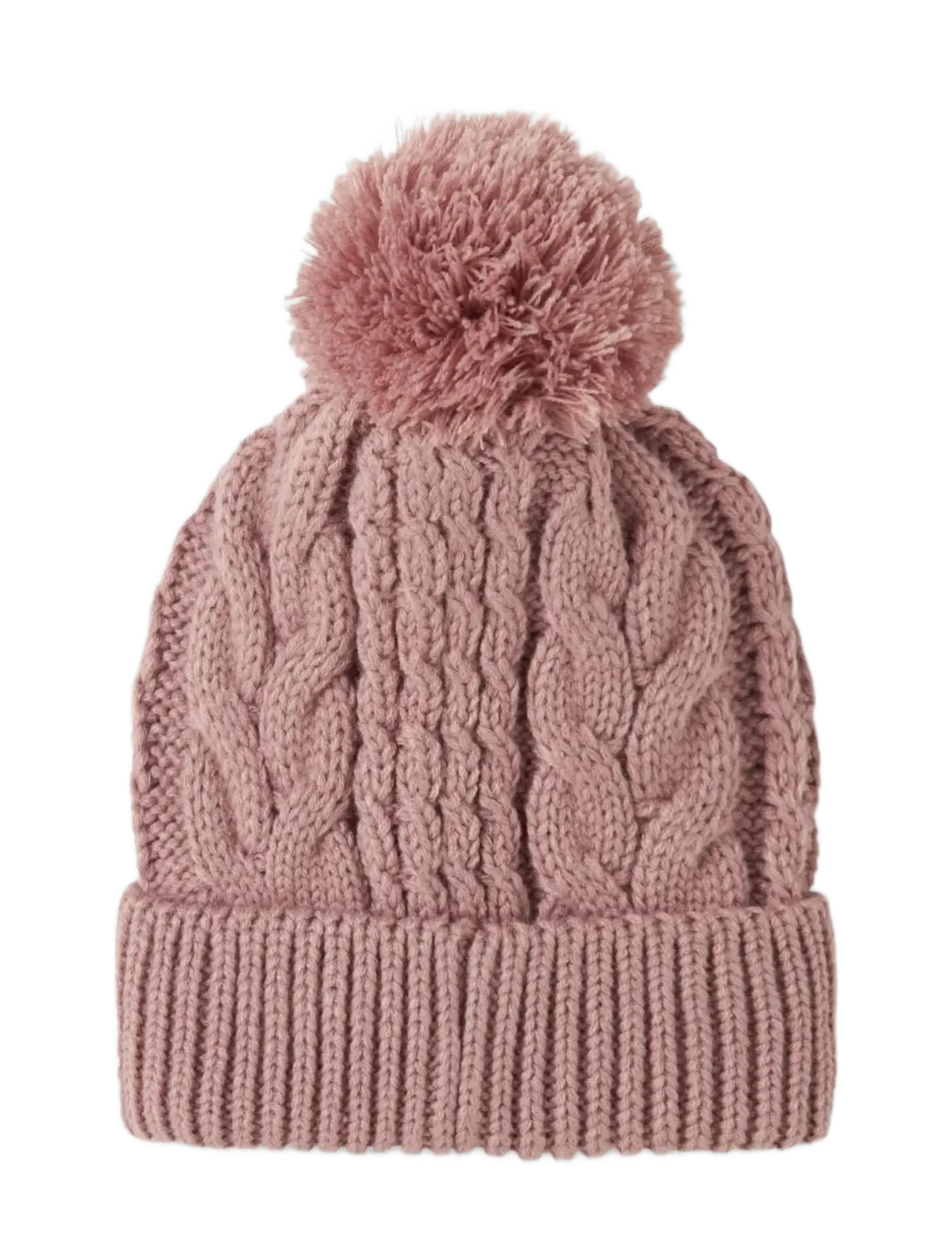 name it - NMFMILO KNIT HAT2 - accessoires - woodrose - 2
