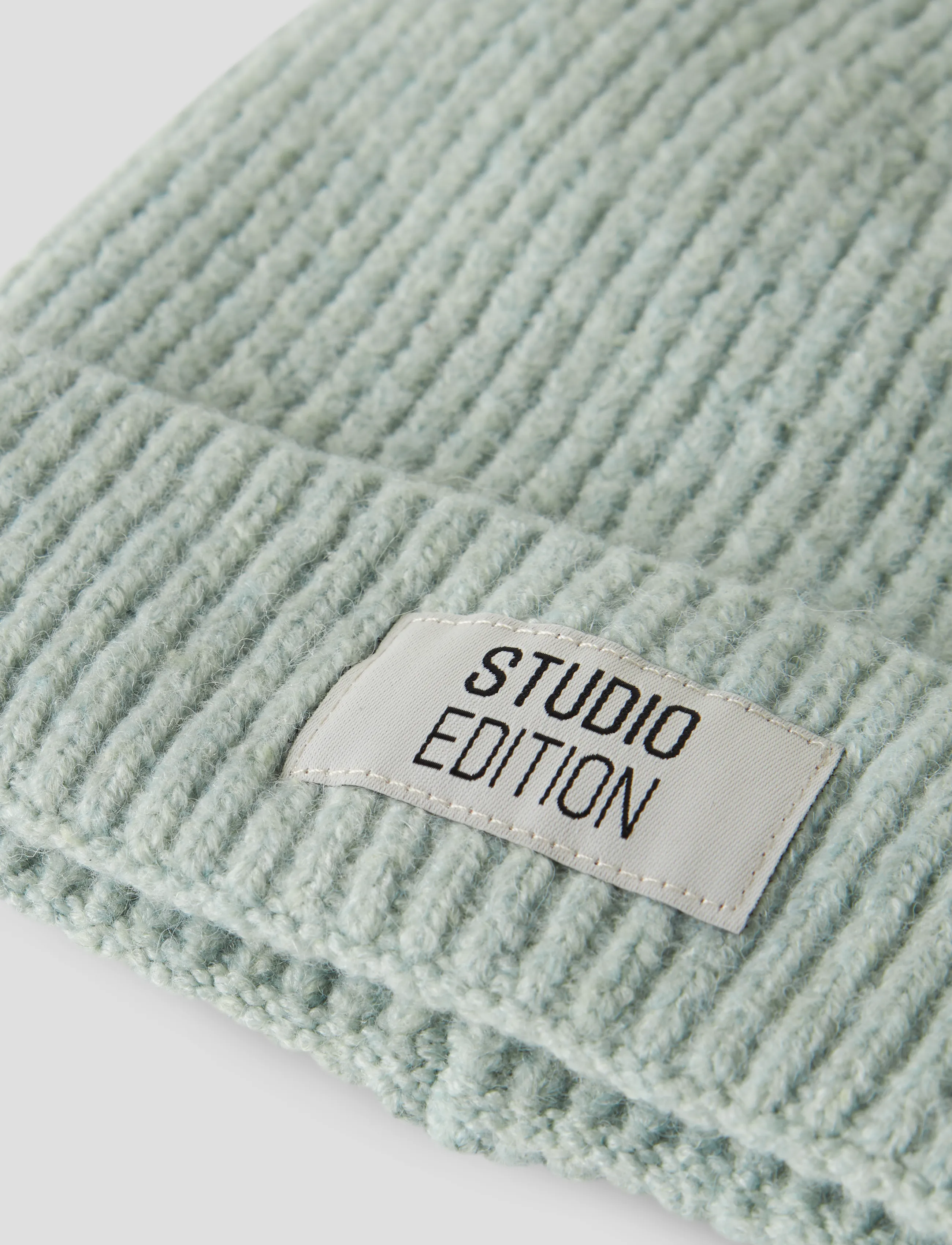 name it - NKFMAJ KNIT BEANIE - beanies - iceberg green - 3