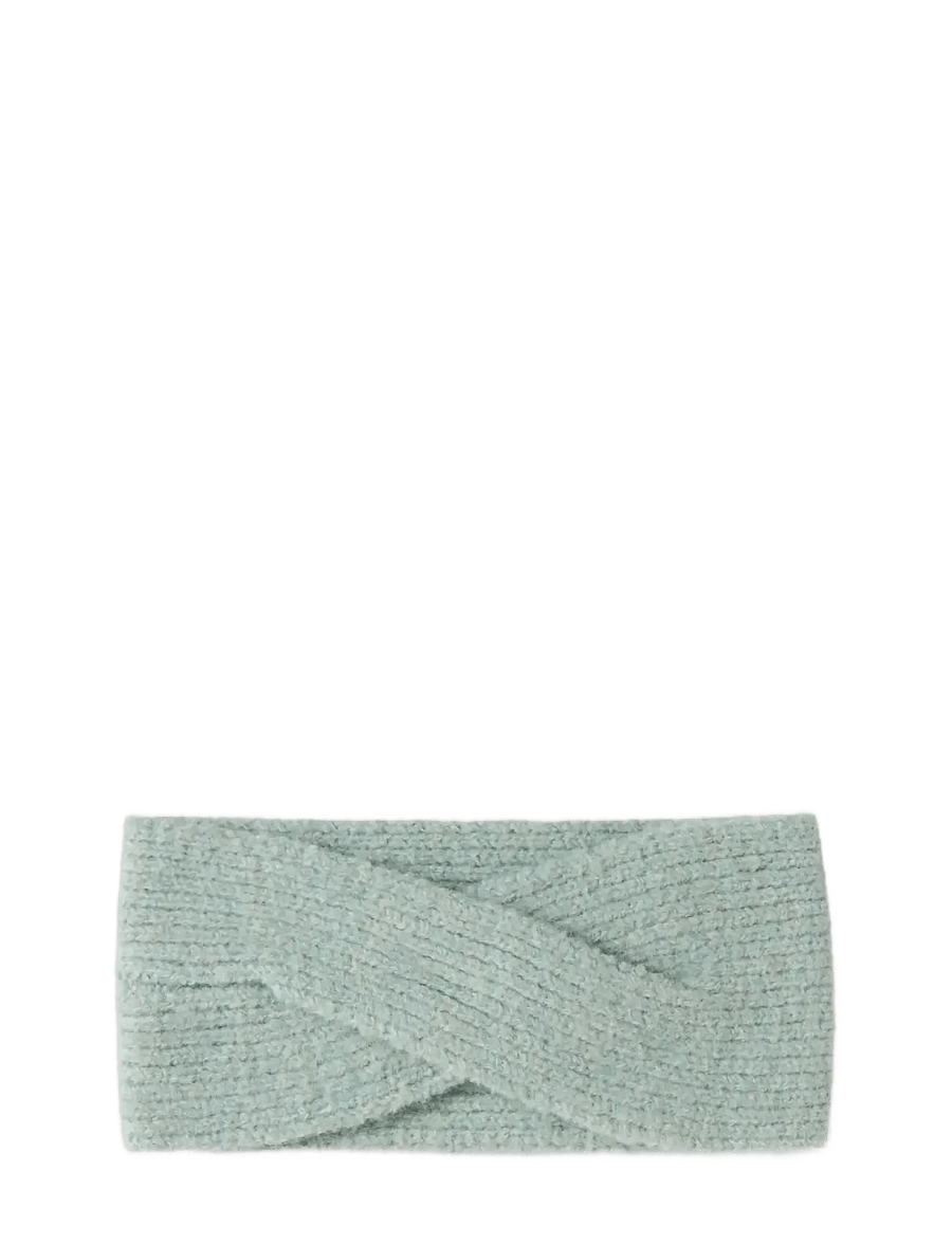 name it - NKFMAJ KNIT HEADBAND - pannband - iceberg green - 2