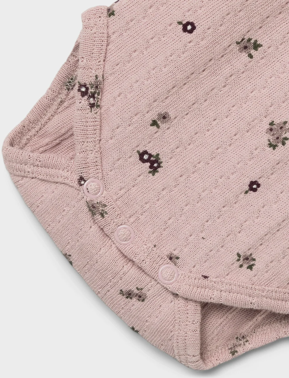 name it - NBFLOWER LS BODY - langærmede bodyer - burnished lilac - 3