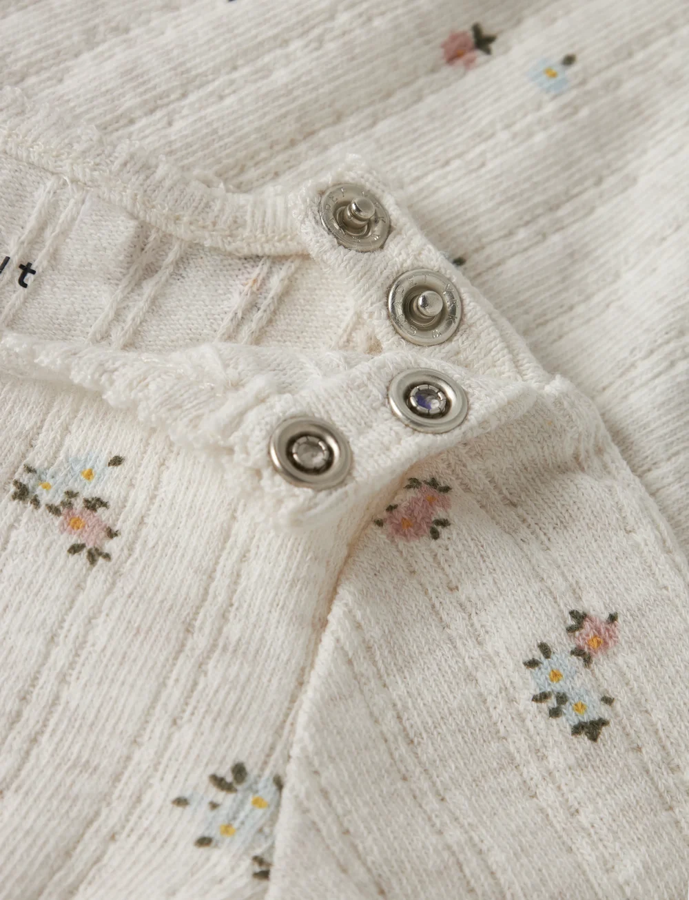 name it - NBFLOWER LS BODY - long-sleeved bodies - peyote melange - 2