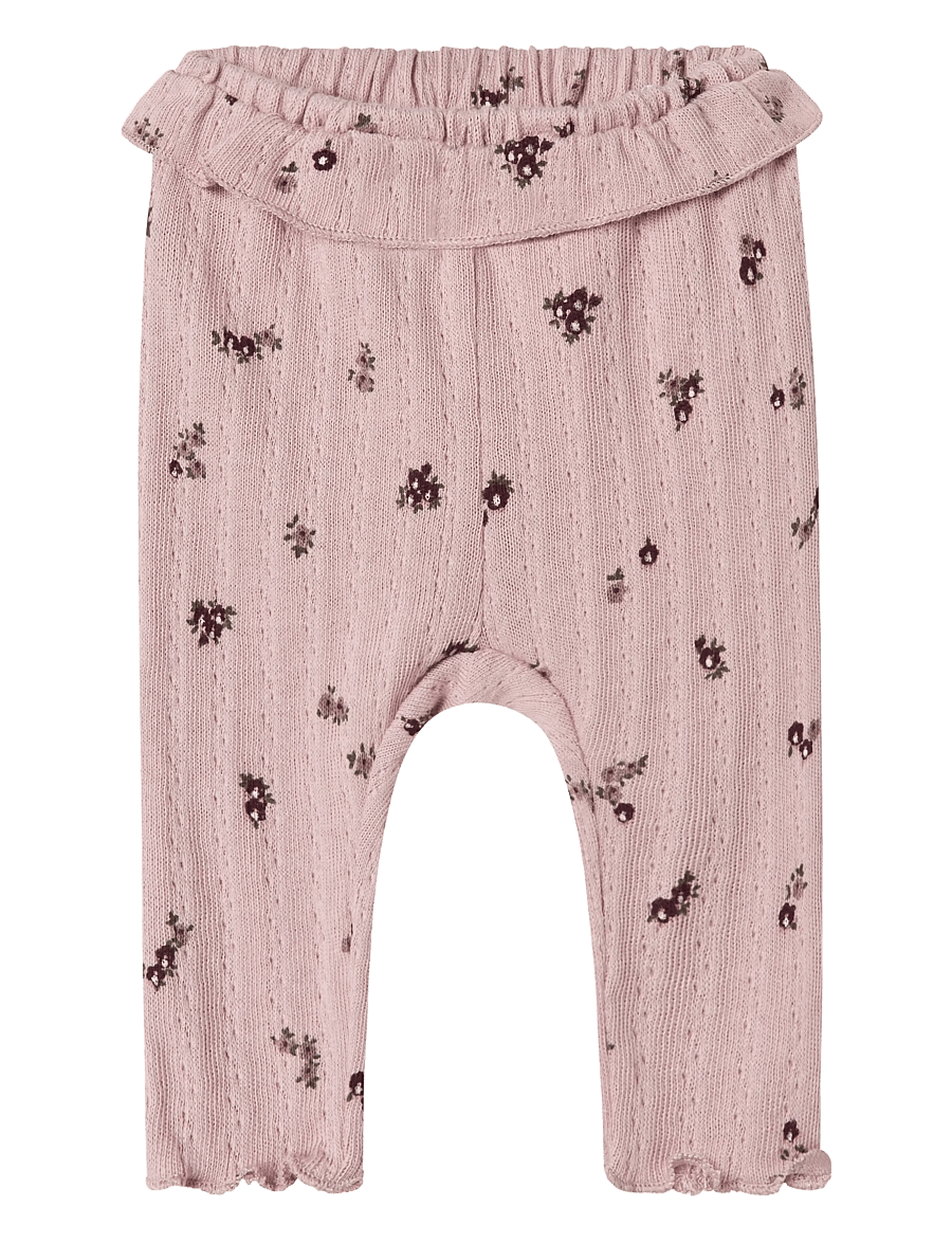 name it - NBFLOWER LEGGING - leggings - burnished lilac - 1