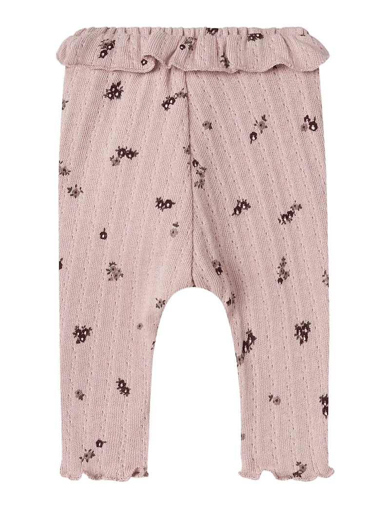 name it - NBFLOWER LEGGING - leggings - burnished lilac - 1
