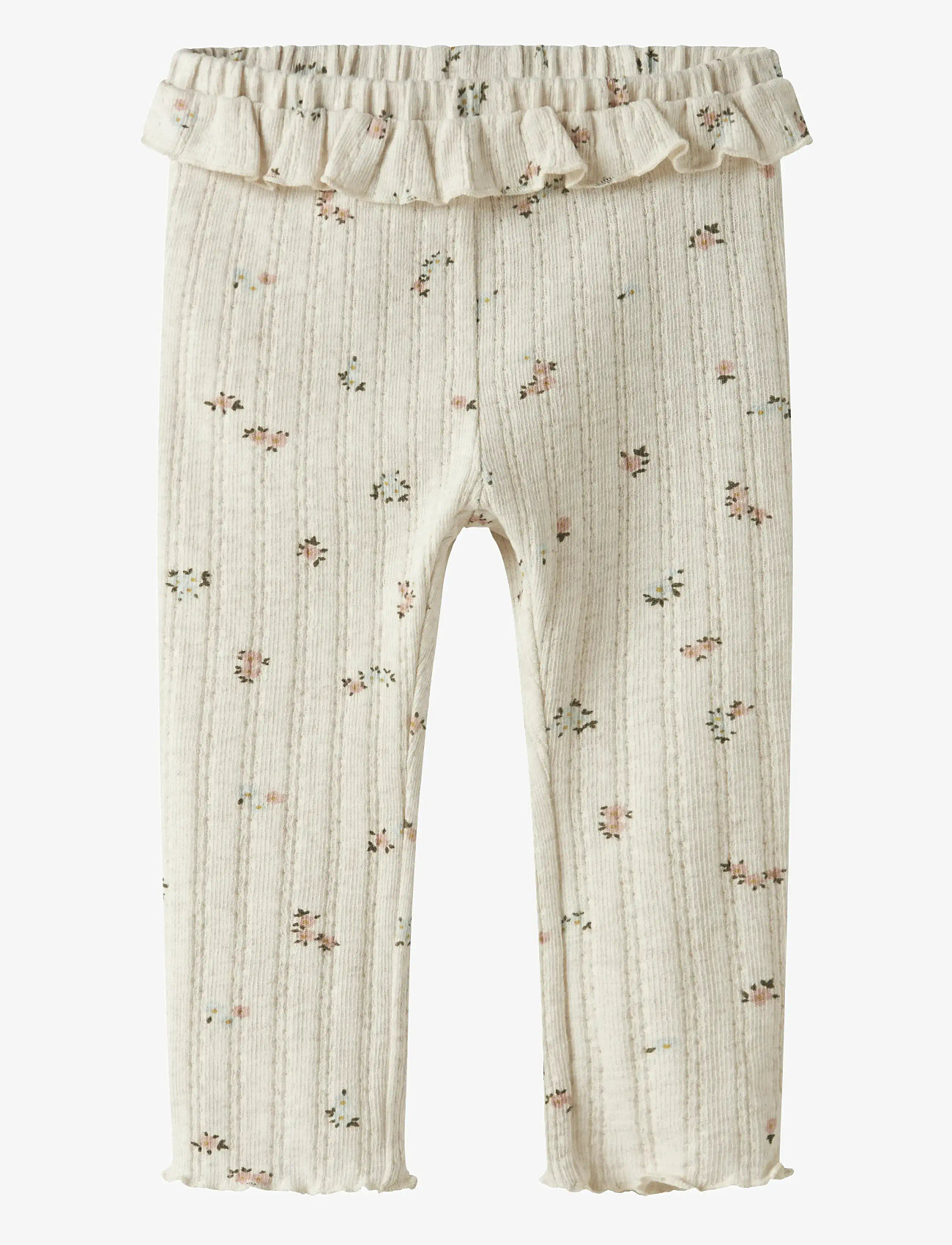 name it - NBFLOWER LEGGING - sügisesed riided - peyote melange - 0