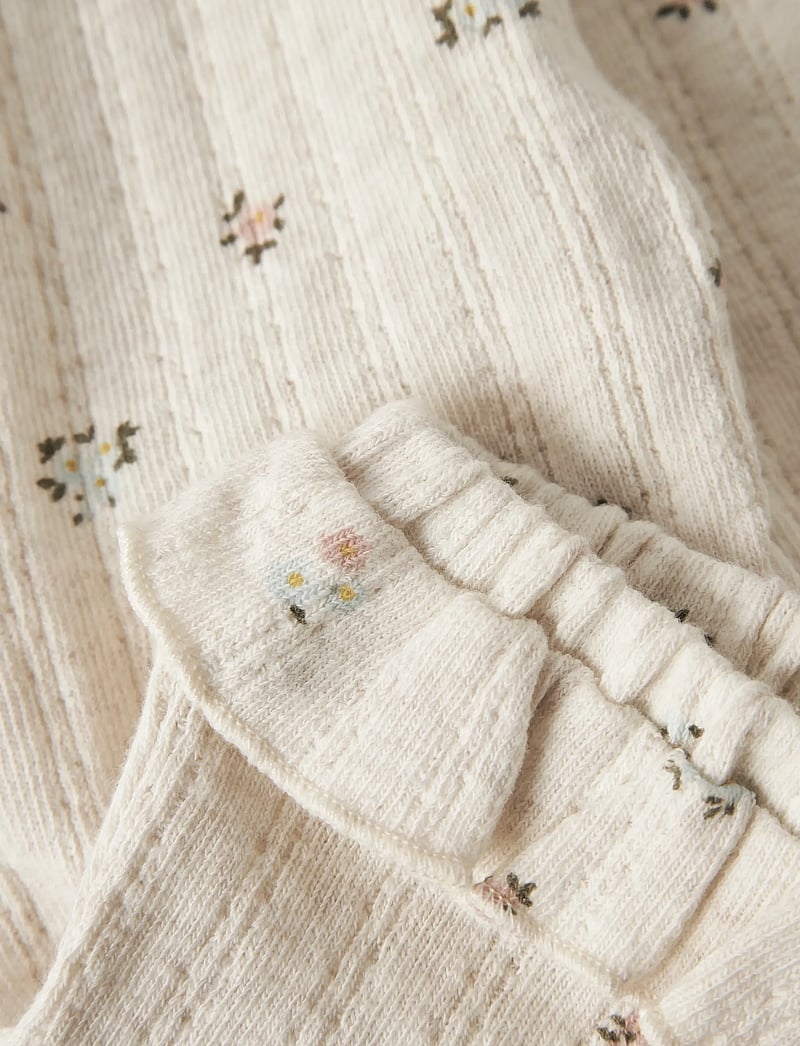 name it - NBFLOWER LEGGING - leggings - peyote melange - 3