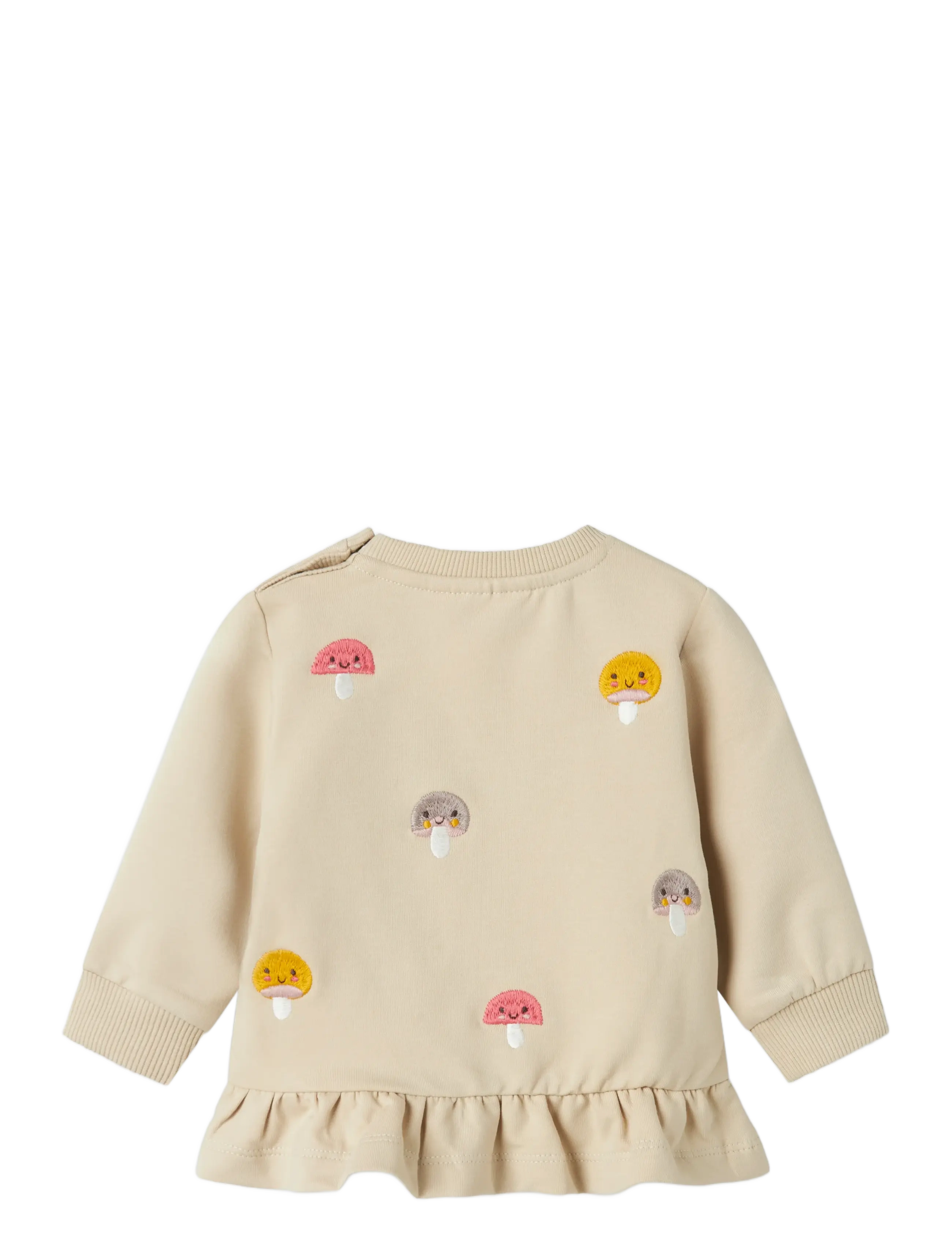 name it - NBFLAMELLA LS SWEAT UNB - džemperiai - peyote - 2