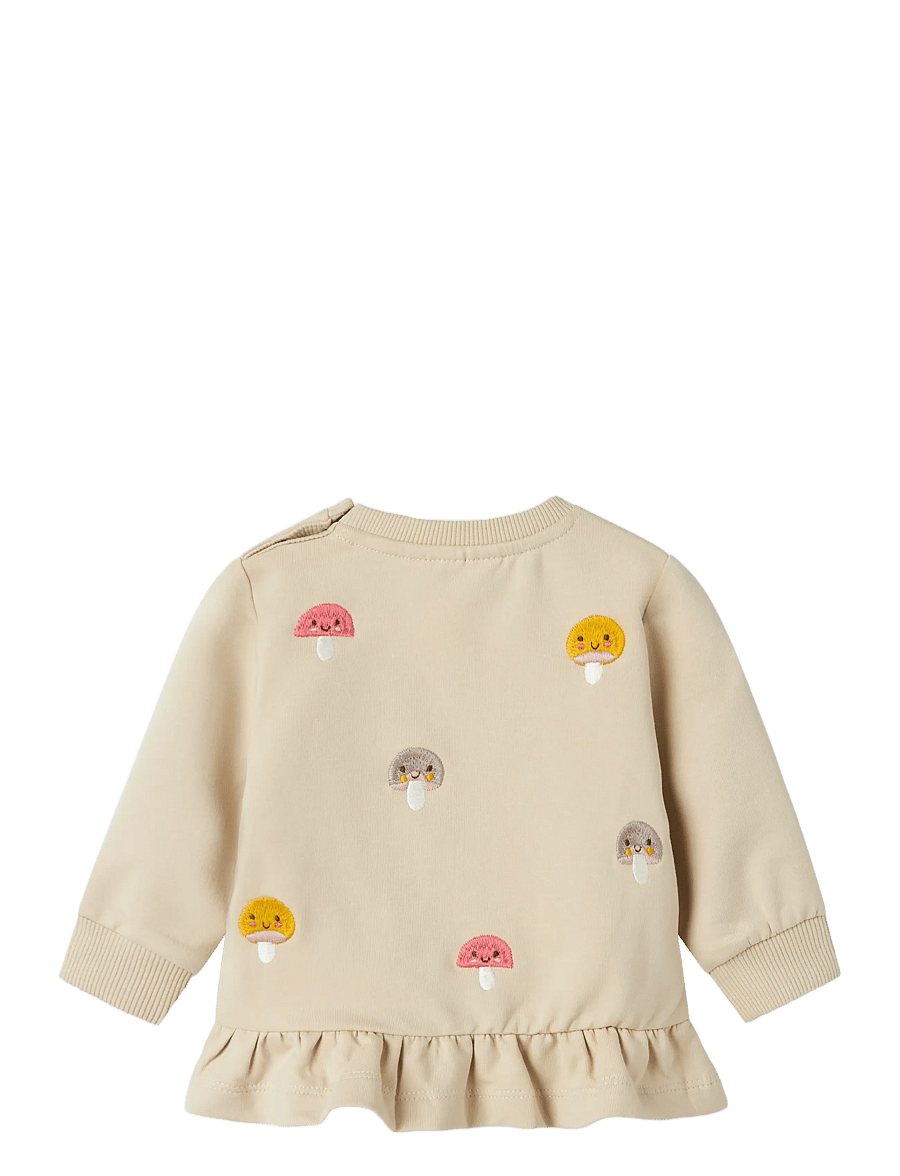 name it - NBFLAMELLA LS SWEAT UNB - sweatshirts - peyote - 2
